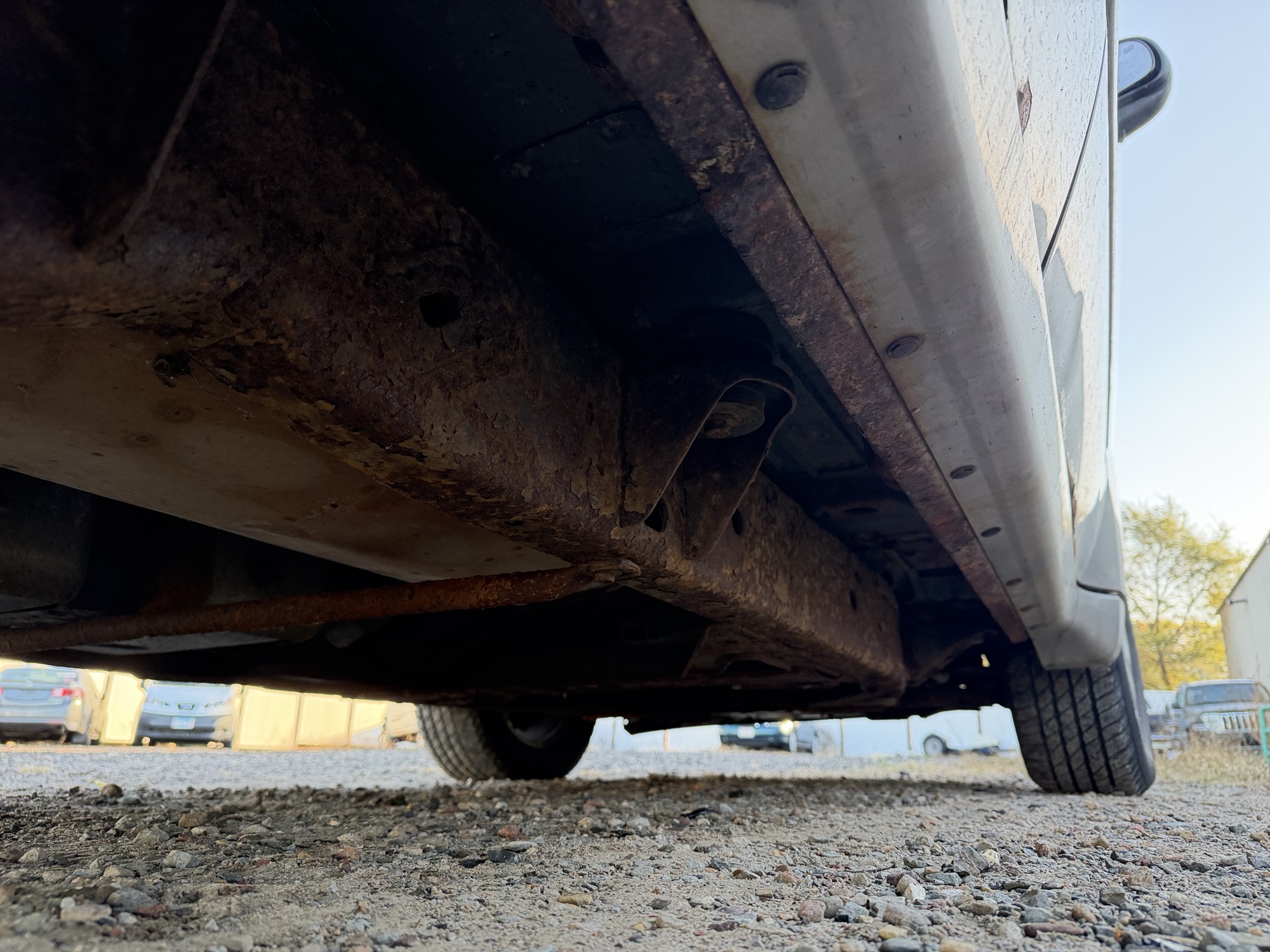 2002 gmc envoy sle-4wd with 221103 miles for sale near Elk River, Minnesota 106812_20_undercar_rear_pass.jpg