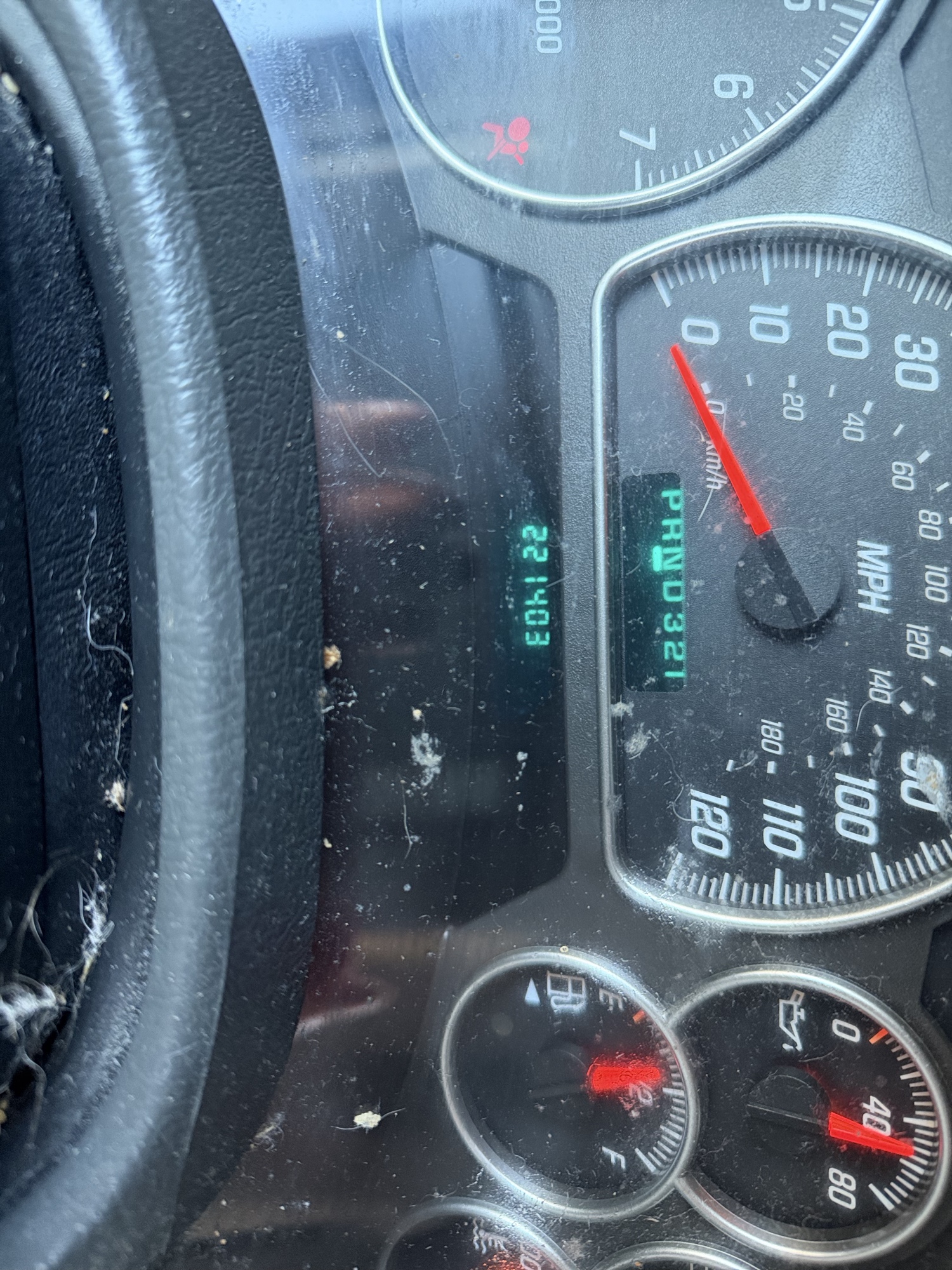 2002 gmc envoy sle-4wd with 221103 miles for sale near Elk River, Minnesota 106812_44_mileage_closeup.jpg