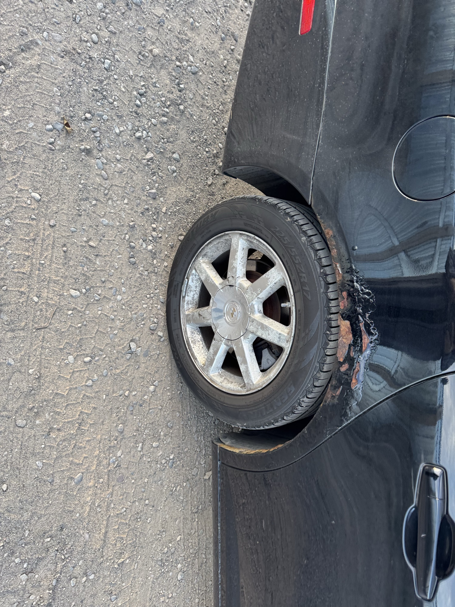 2007 cadillac sts v6 with 143440 miles for sale near Elk River, Minnesota 106813_14_rear_pass_wheel.jpg