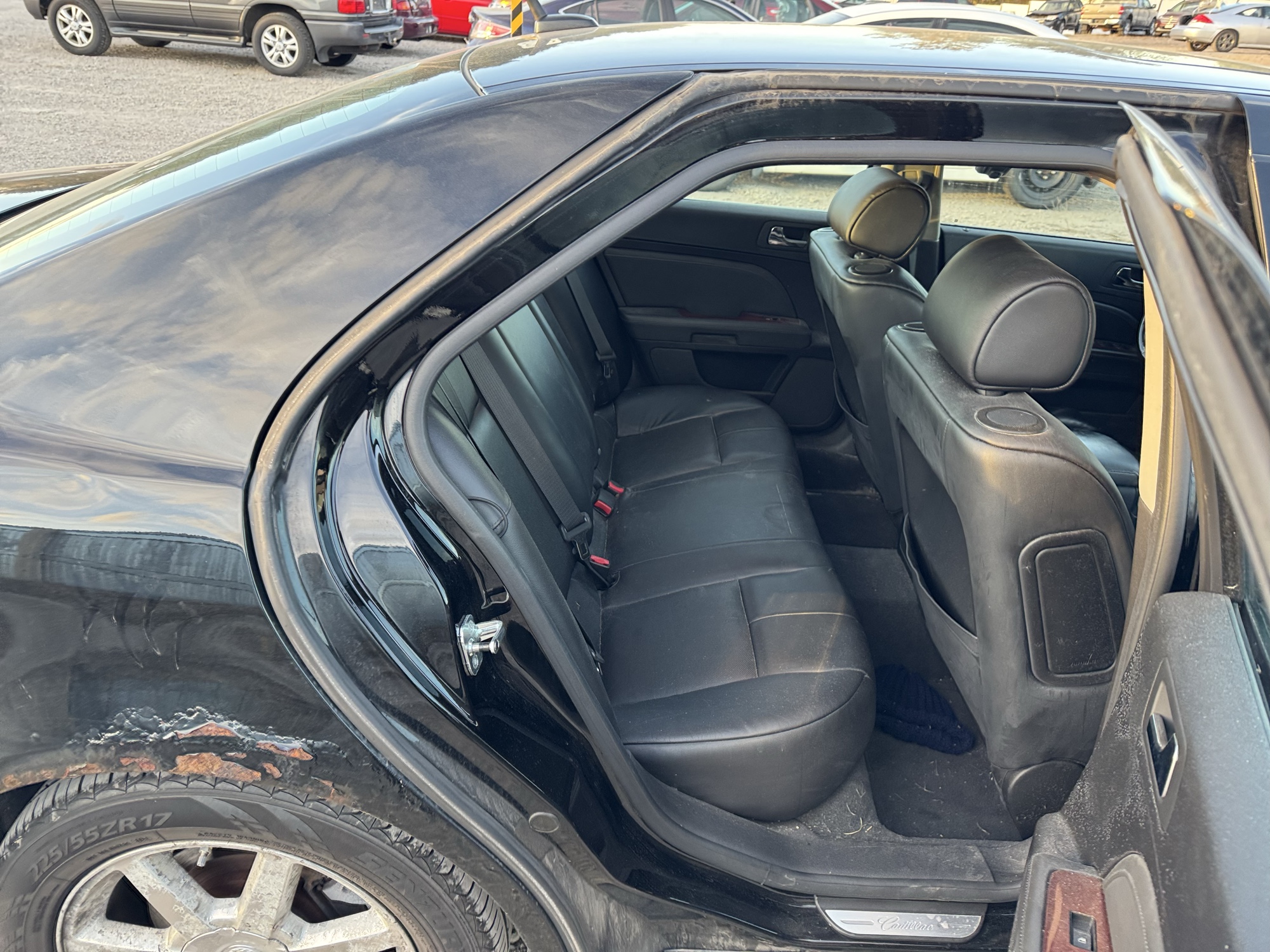 2007 cadillac sts v6 with 143440 miles for sale near Elk River, Minnesota 106813_28_pass_rear_seat.jpg