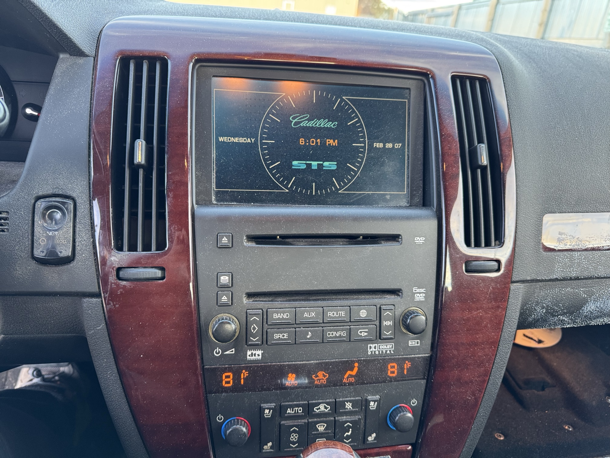 2007 cadillac sts v6 with 143440 miles for sale near Elk River, Minnesota 106813_39_radio_closeup.jpg