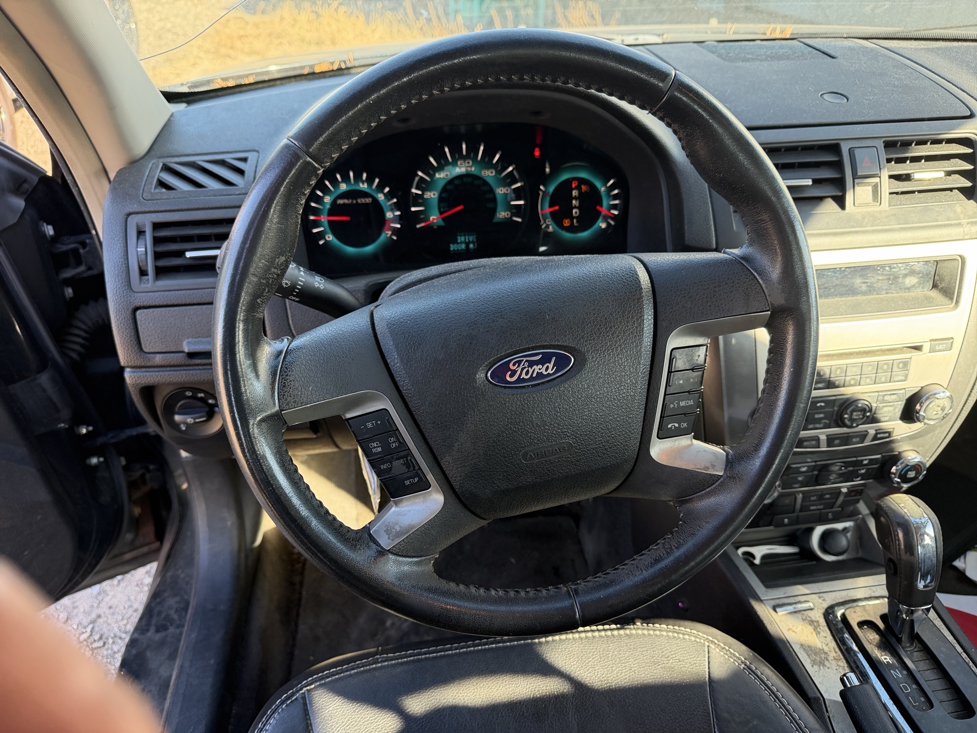 2010 ford fusion sel with 188474 miles for sale near Elk River, Minnesota 106814_36_steering_wheel.jpg