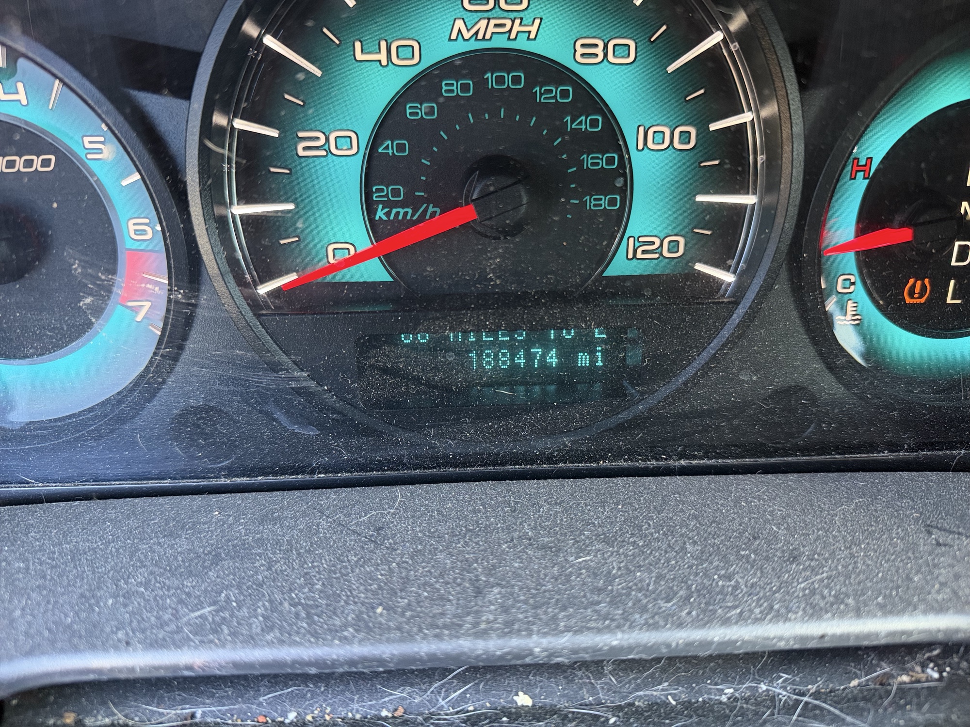 2010 ford fusion sel with 188474 miles for sale near Elk River, Minnesota 106814_44_mileage_closeup.jpg