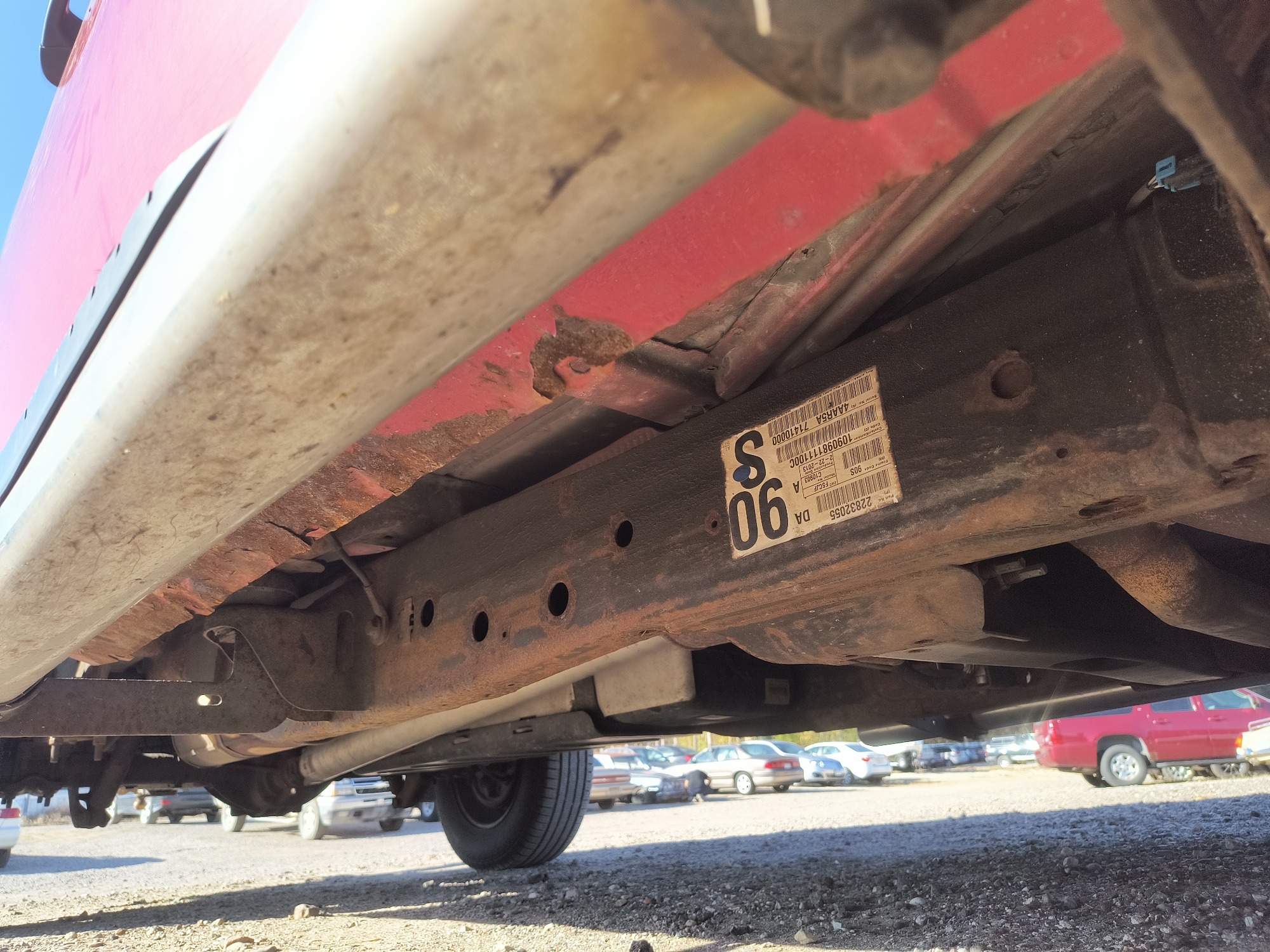 2013 chevrolet silverado-1500 work-truck-2wd with 185744 miles for sale near Elk River, Minnesota 106815_21_undercar_pass_side.jpg
