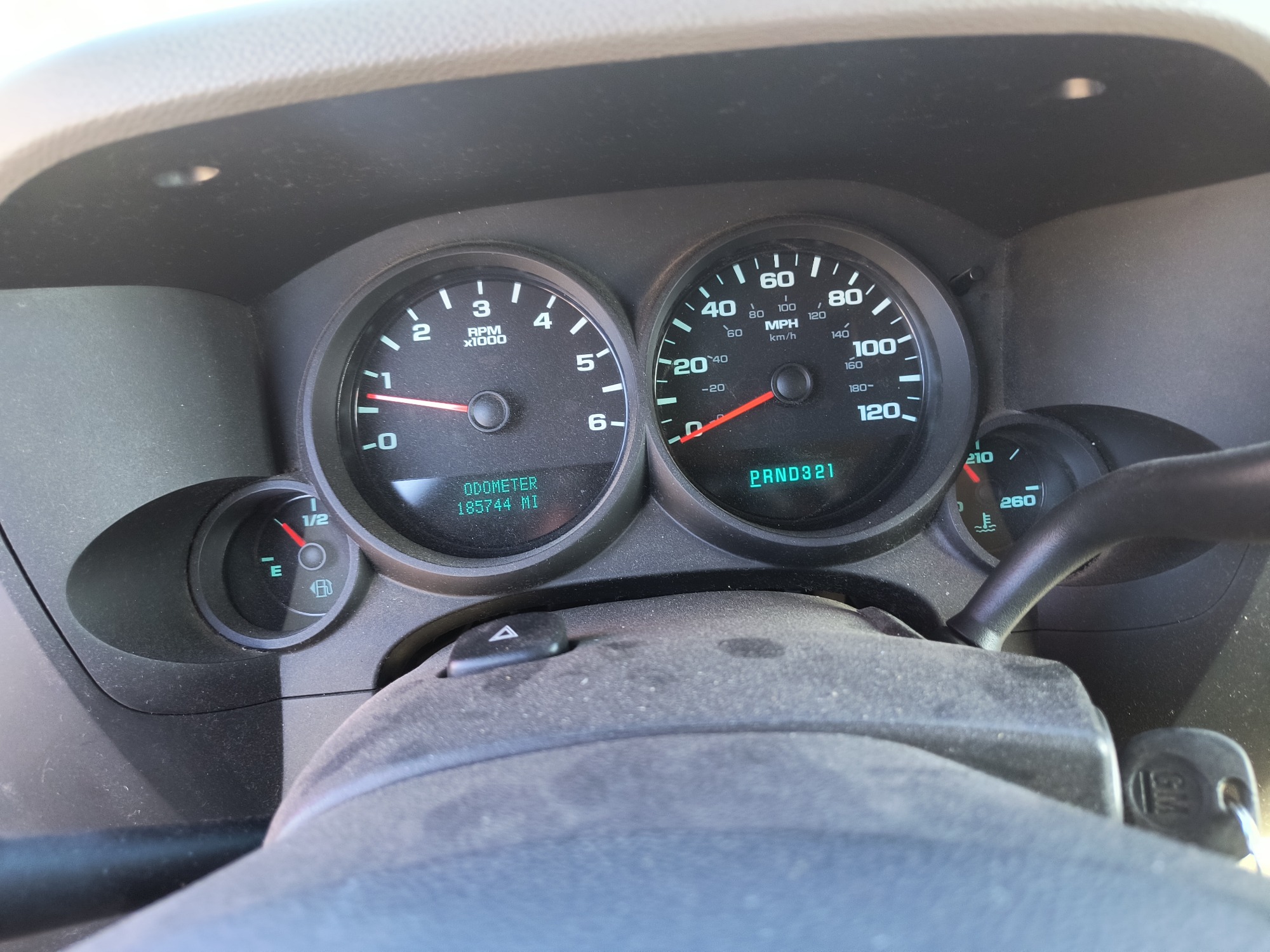 2013 chevrolet silverado-1500 work-truck-2wd with 185744 miles for sale near Elk River, Minnesota 106815_43_gauge_cluster.jpg