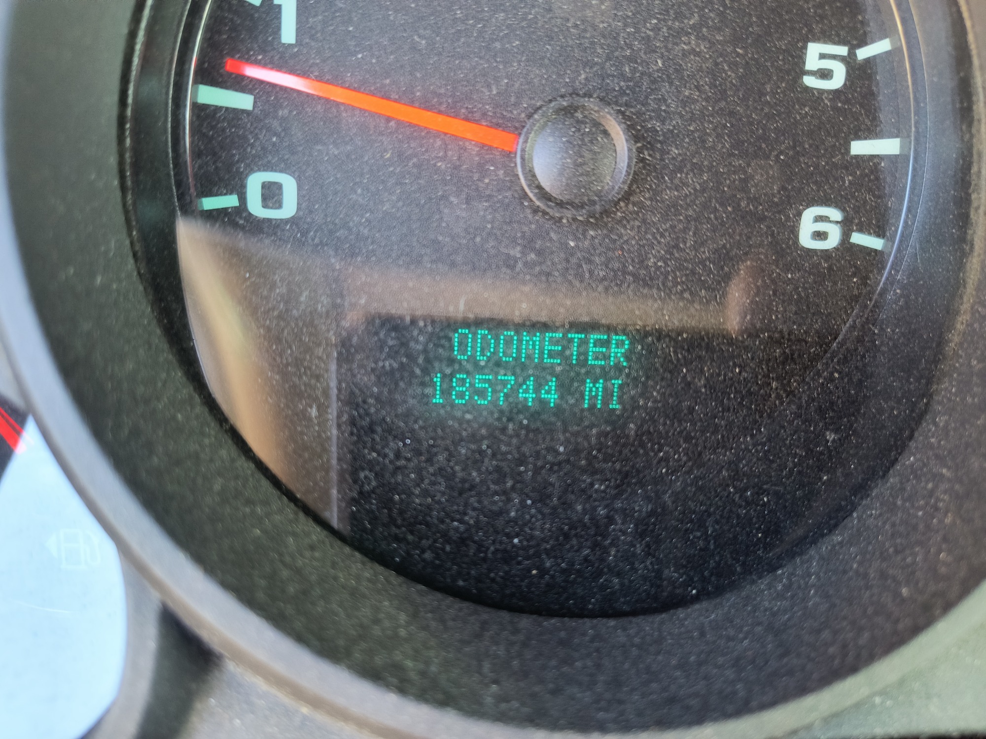 2013 chevrolet silverado-1500 work-truck-2wd with 185744 miles for sale near Elk River, Minnesota 106815_44_mileage_closeup.jpg