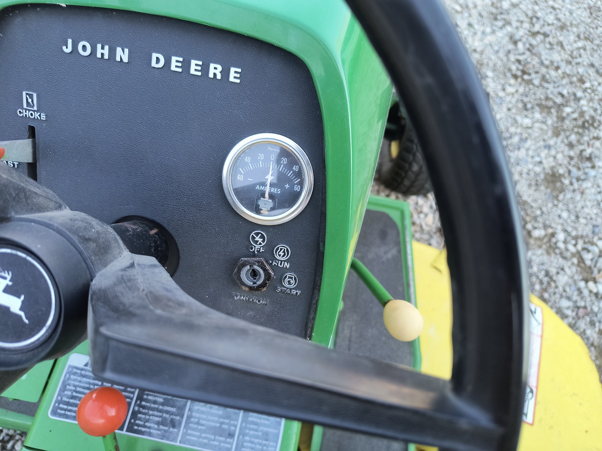 2000 john-deere series-100-lawn-tractor for sale near Elk River, Minnesota 106817_43_gauge_cluster.jpg