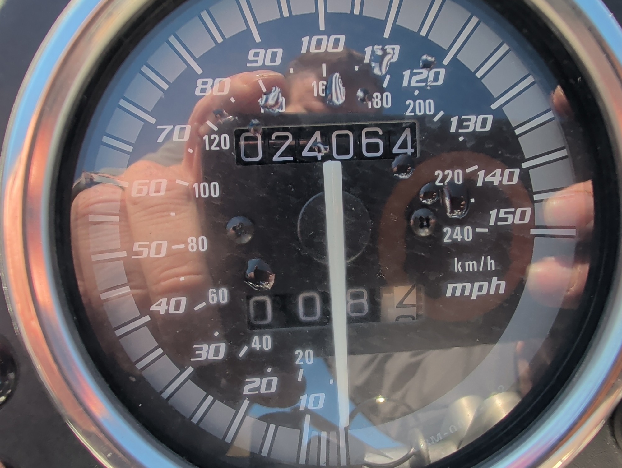 2004 bmw r1150r-rockster - with 24064 miles for sale near Elk River, Minnesota 106820_44_mileage_closeup.jpg