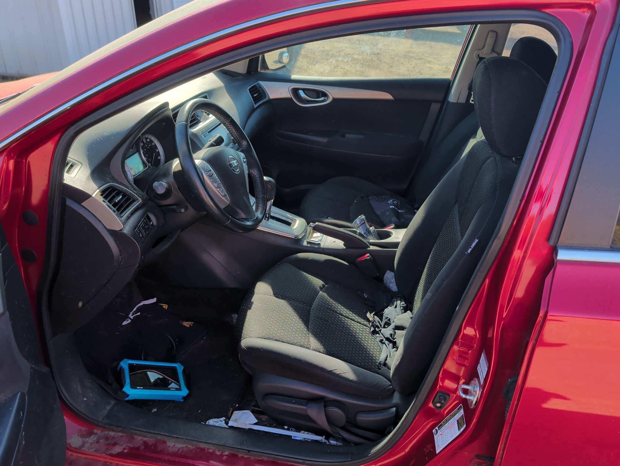 2013 nissan sentra s-6mt with 130137 miles for sale near Elk River, Minnesota 106822_22_driver_seat.jpg