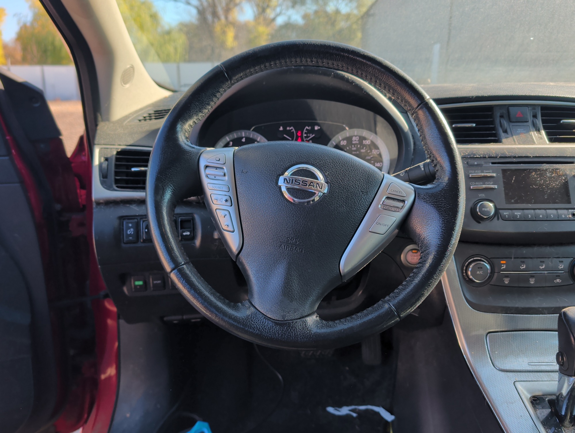 2013 nissan sentra s-6mt with 130137 miles for sale near Elk River, Minnesota 106822_33_dash_from_driver.jpg