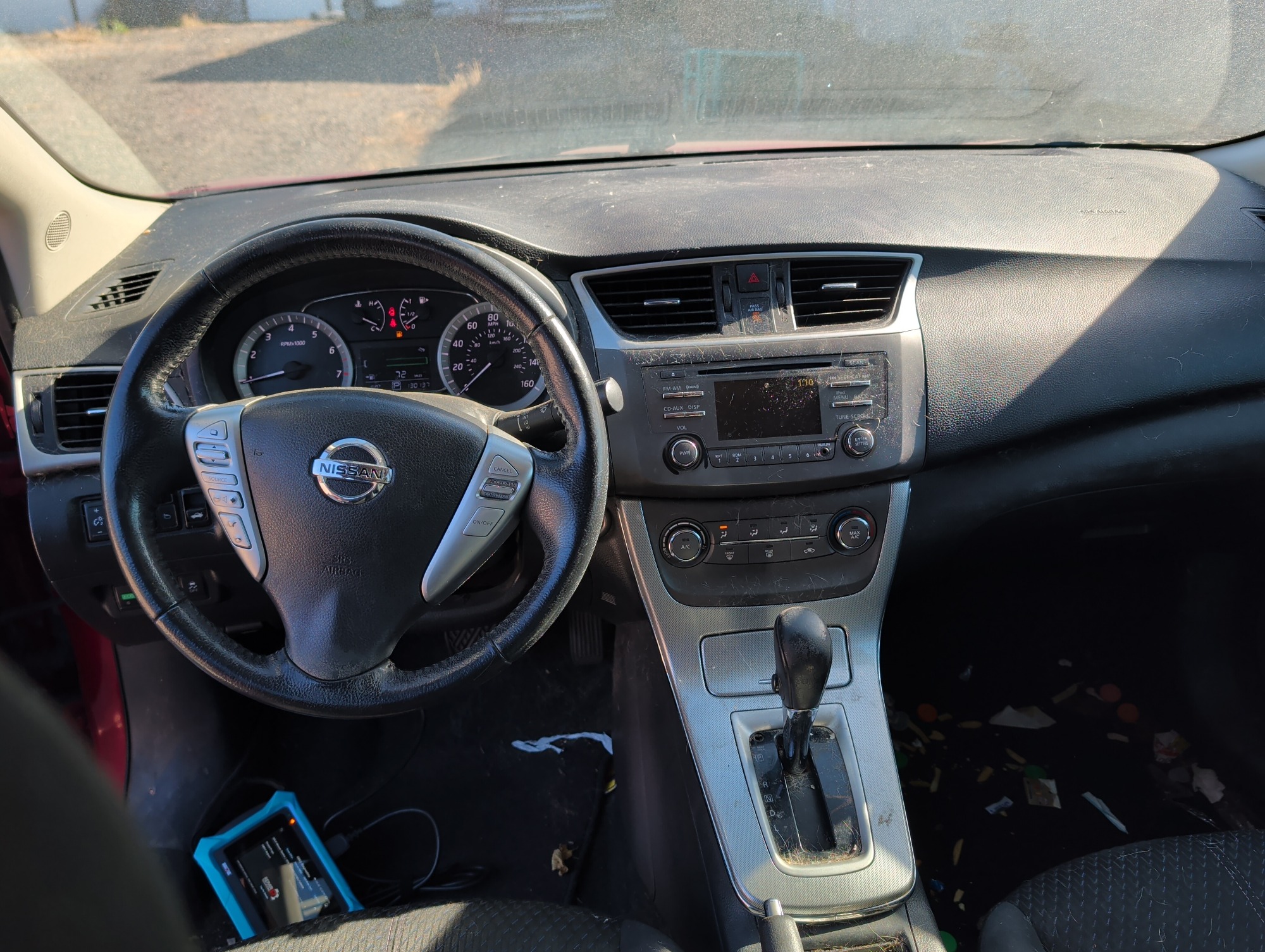 2013 nissan sentra s-6mt with 130137 miles for sale near Elk River, Minnesota 106822_34_whole_dash.jpg