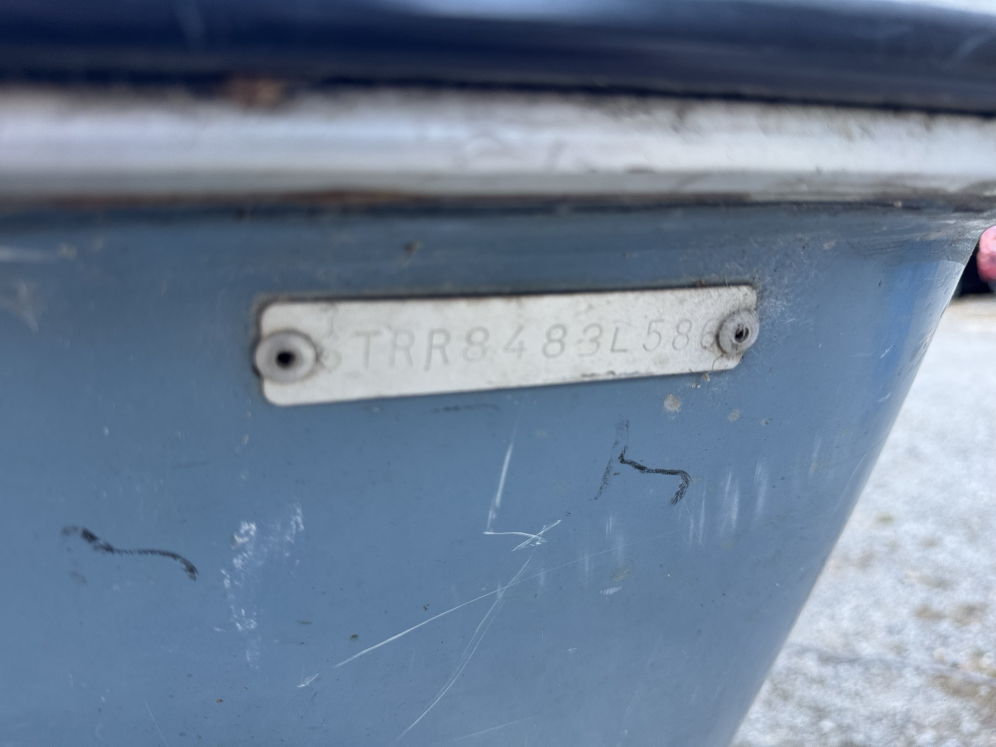 1986 starcraft- x for sale near Elk River, Minnesota 106823_47_door_vin_sticker.jpg