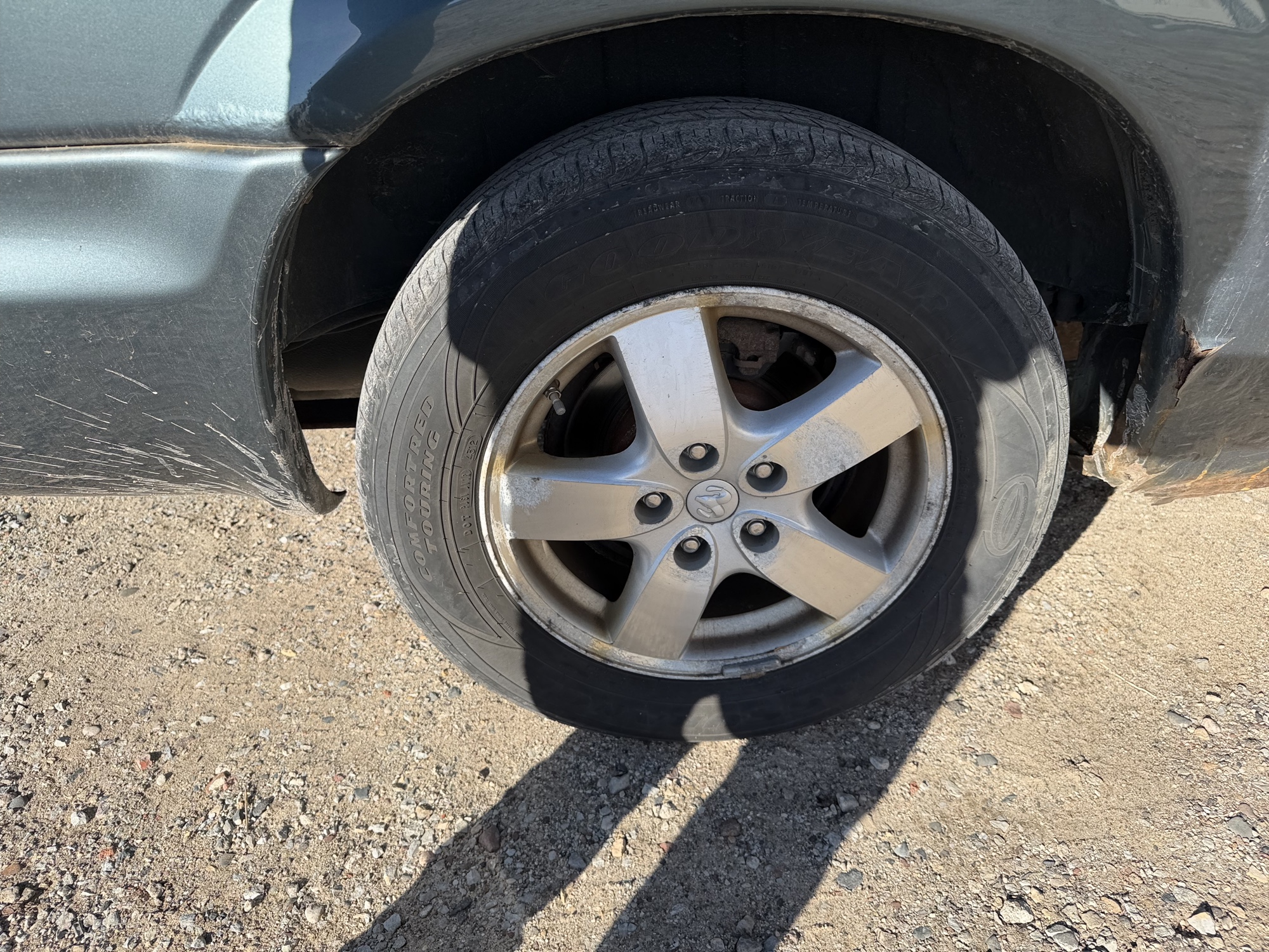 2007 dodge grand-caravan sxt with 169997 miles for sale near Elk River, Minnesota 106825_14_rear_pass_wheel.jpg