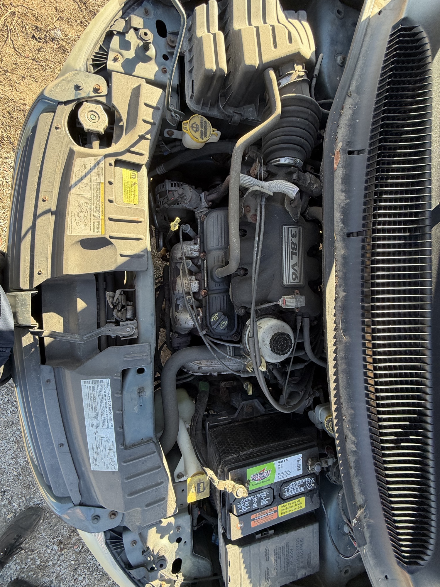 2007 dodge grand-caravan sxt with 169997 miles for sale near Elk River, Minnesota 106825_49_engine_bay.jpg