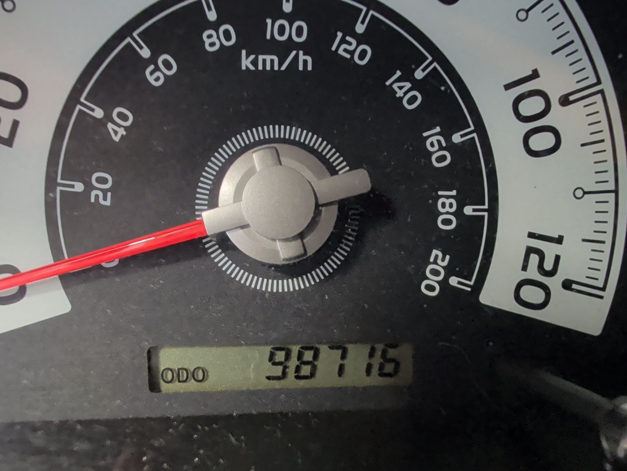 2008 toyota fj-cruiser 4wd-at with 98716 miles for sale near Elk River, Minnesota 106827_44_mileage_closeup.jpg