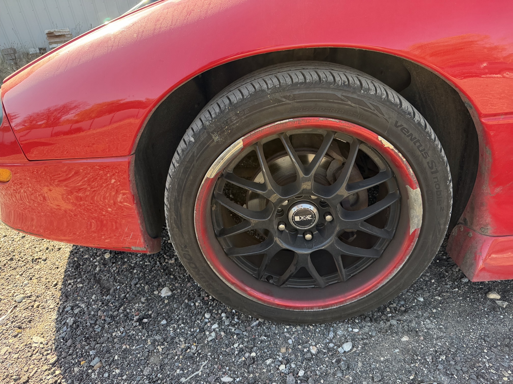 1995 chevrolet camaro z28-convertible with 167785 miles for sale near Elk River, Minnesota 106829_12_drv_front_wheel.jpg