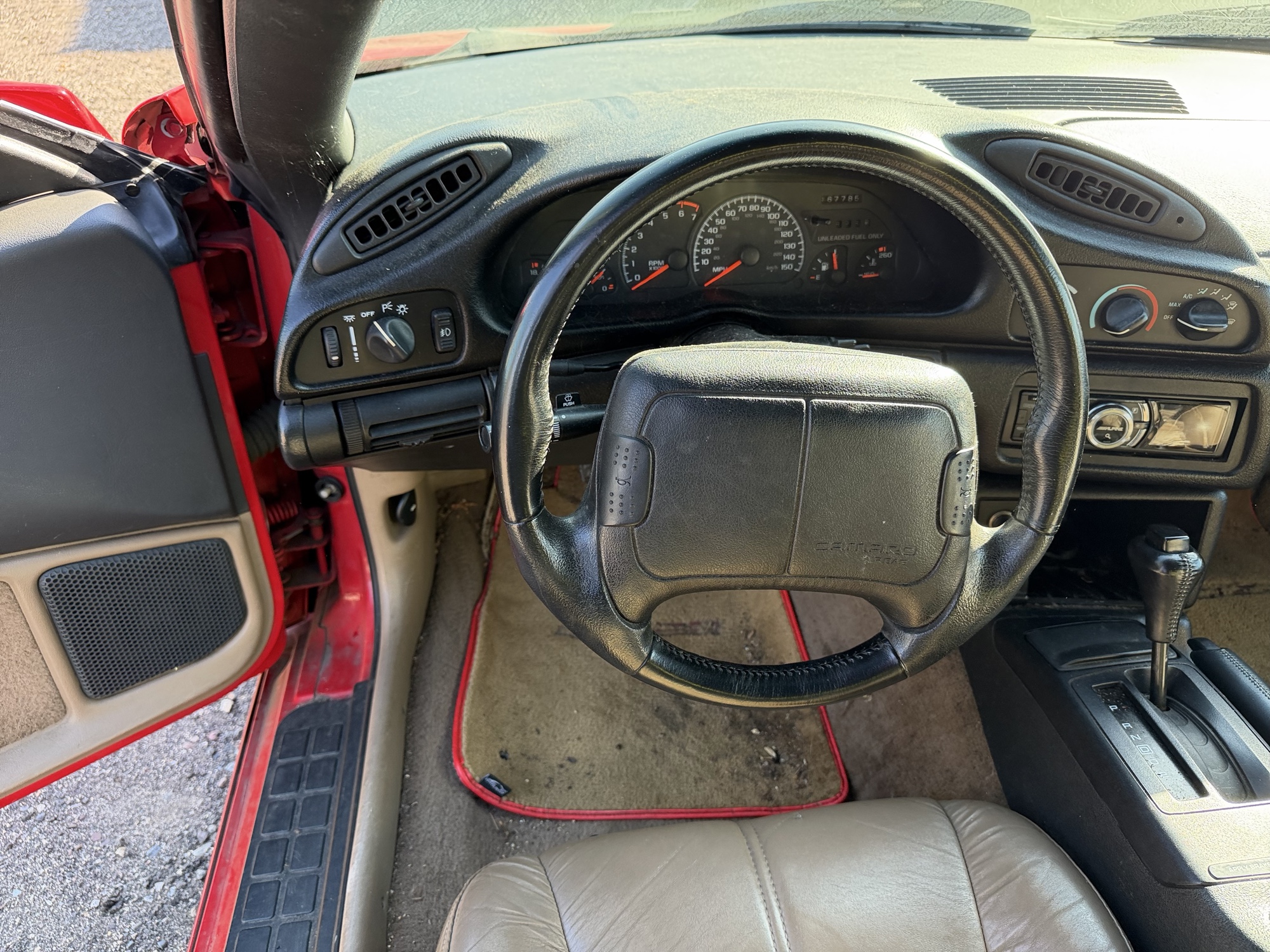 1995 chevrolet camaro z28-convertible with 167785 miles for sale near Elk River, Minnesota 106829_36_steering_wheel.jpg