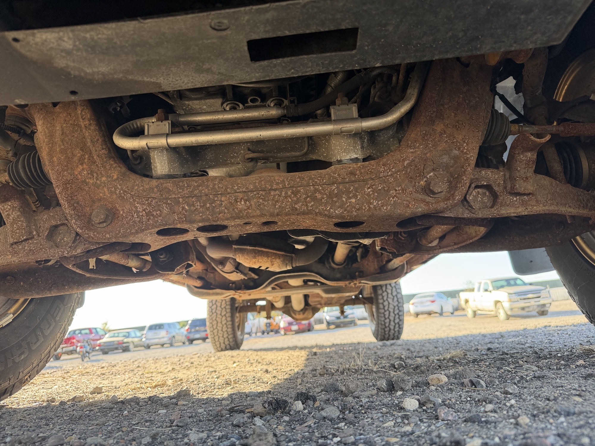 2002 ford ranger edge-supercab-4wd with 228144 miles for sale near Elk River, Minnesota 106830_16_undercar_front.jpg