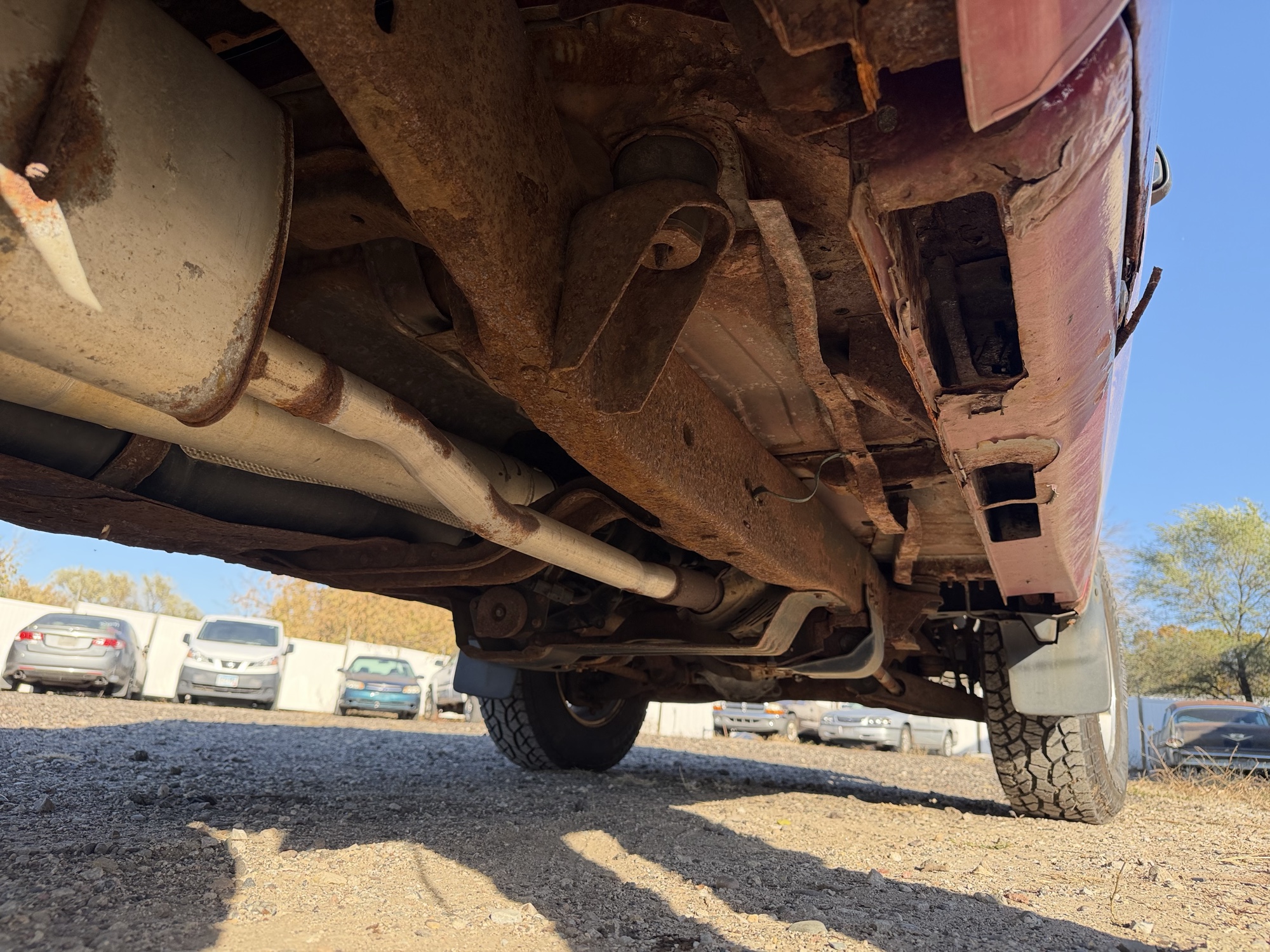 2002 ford ranger edge-supercab-4wd with 228144 miles for sale near Elk River, Minnesota 106830_20_undercar_rear_pass.jpg