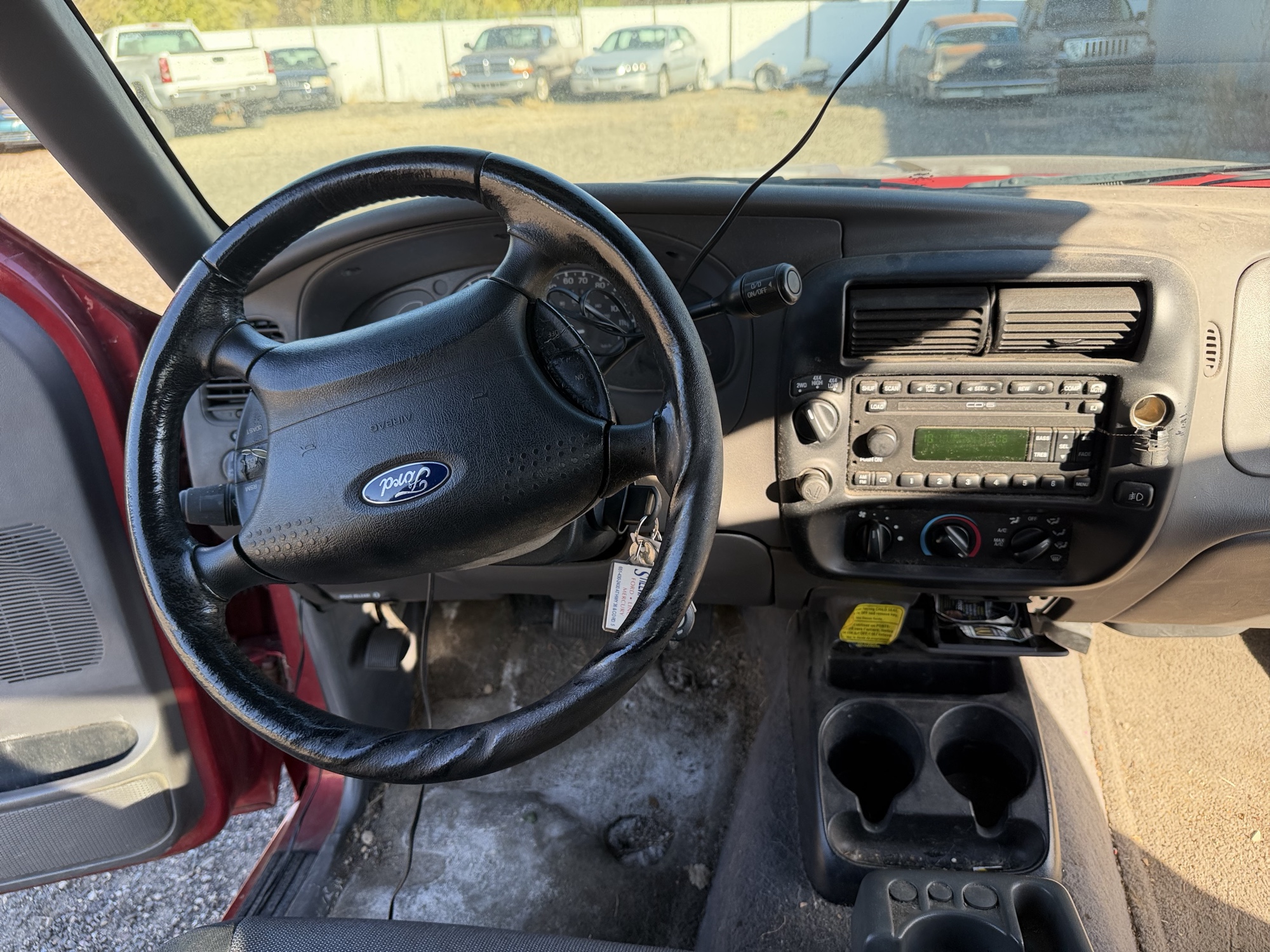 2002 ford ranger edge-supercab-4wd with 228144 miles for sale near Elk River, Minnesota 106830_33_dash_from_driver.jpg