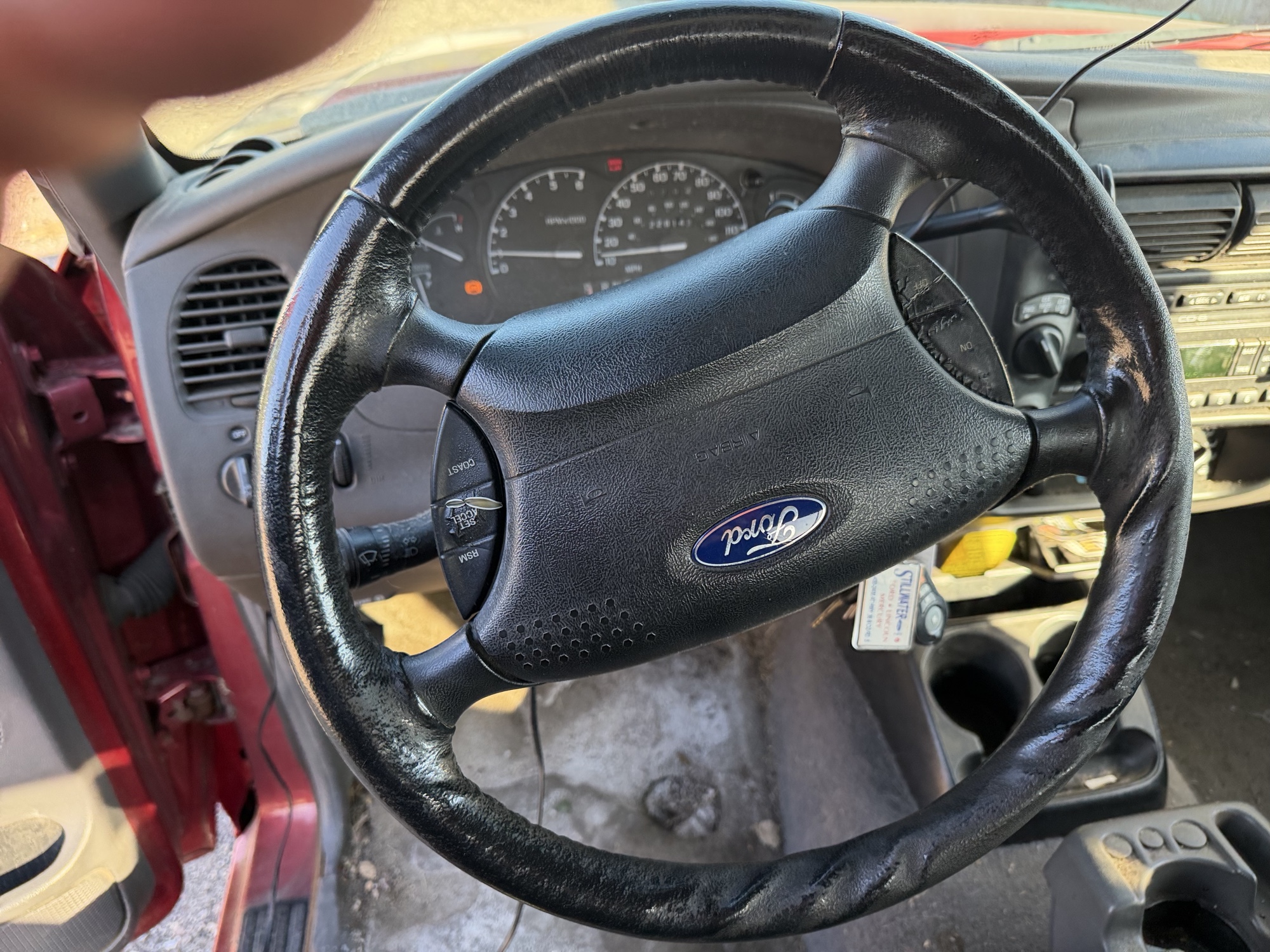 2002 ford ranger edge-supercab-4wd with 228144 miles for sale near Elk River, Minnesota 106830_36_steering_wheel.jpg