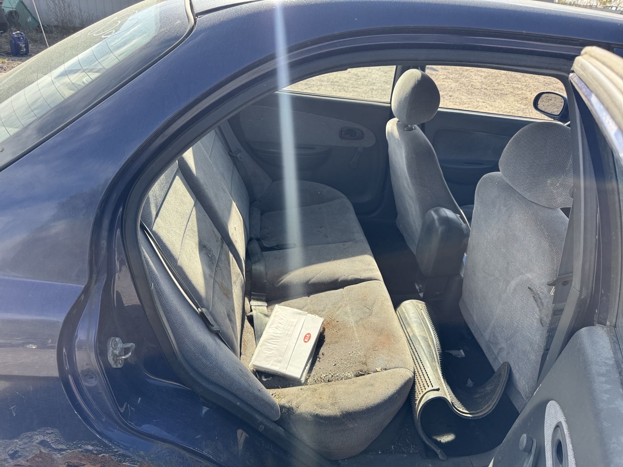 1999 kia sephia base with 167933 miles for sale near Elk River, Minnesota 106832_28_pass_rear_seat.jpg