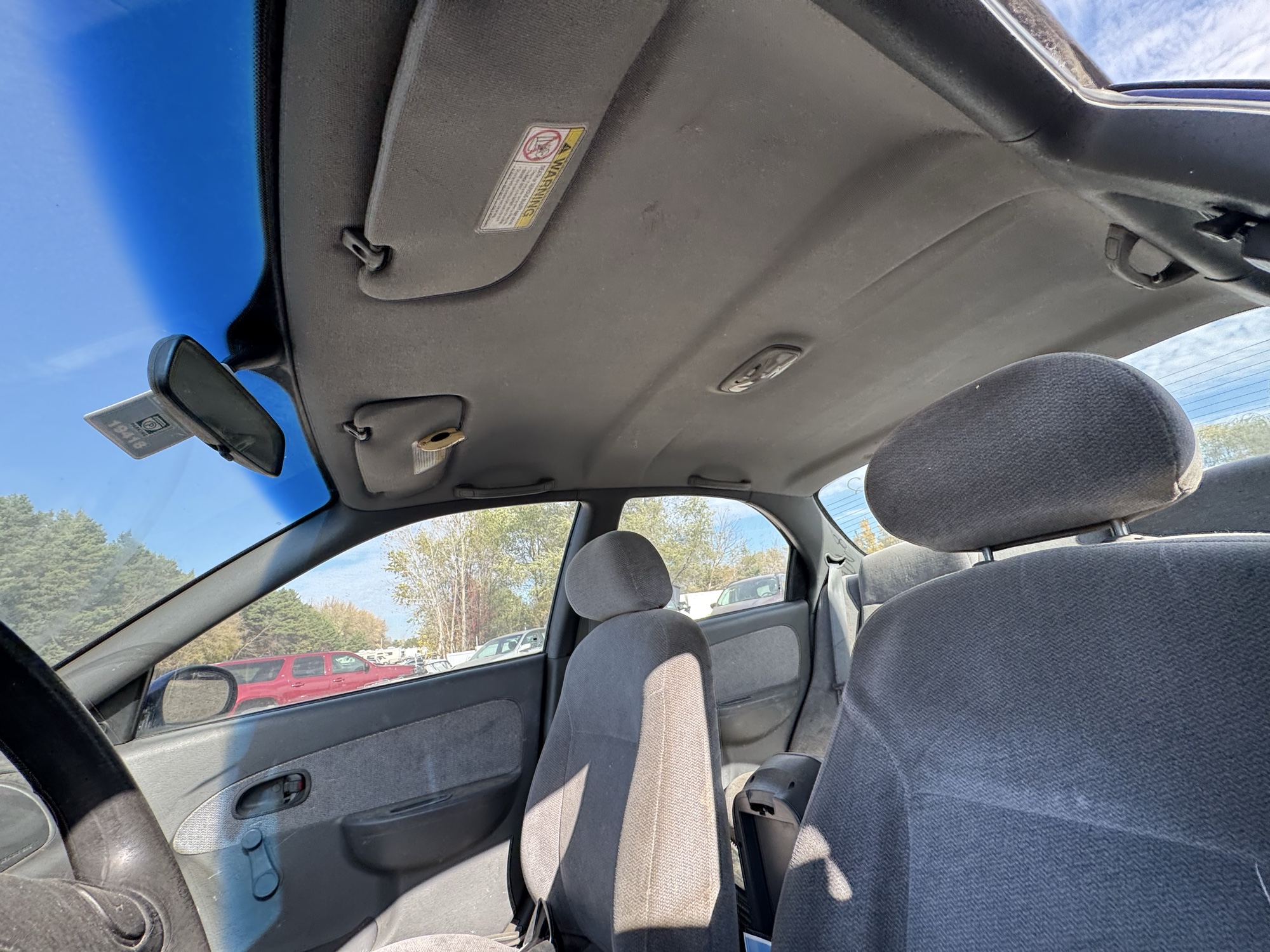 1999 kia sephia base with 167933 miles for sale near Elk River, Minnesota 106832_35_headliner_sunroof.jpg