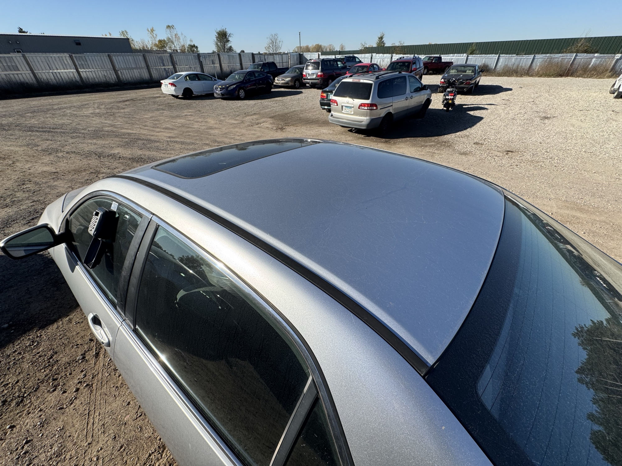 2007 honda accord ex-sedan-at with 148727 miles for sale near Elk River, Minnesota 106833_11_roof.jpg