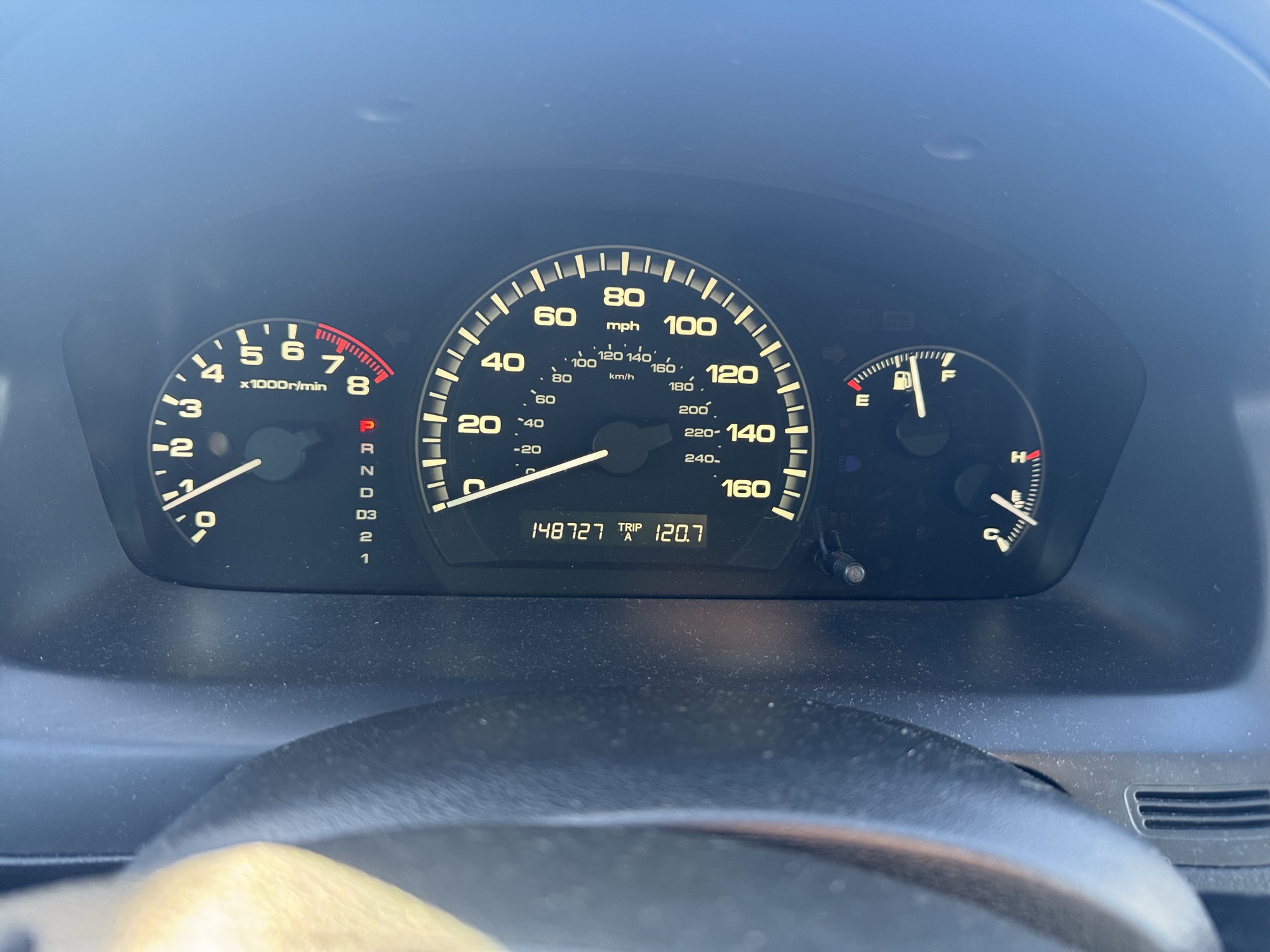 2007 honda accord ex-sedan-at with 148727 miles for sale near Elk River, Minnesota 106833_43_gauge_cluster.jpg
