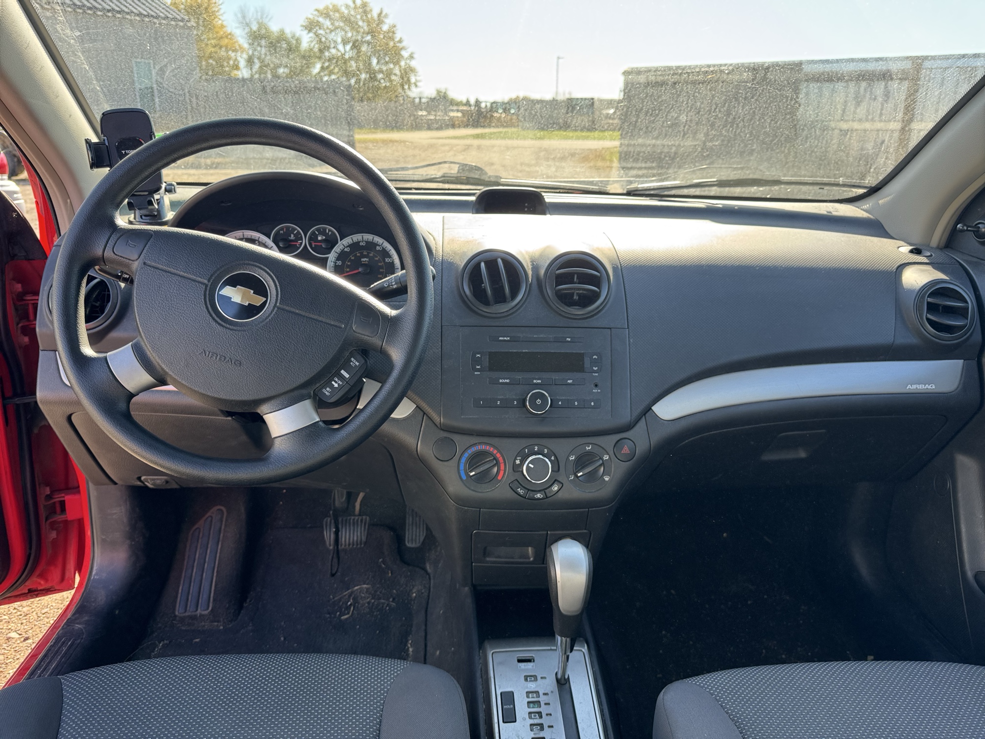 2008 chevrolet aveo ls-4-door with 84060 miles for sale near Elk River, Minnesota 106834_34_whole_dash.jpg