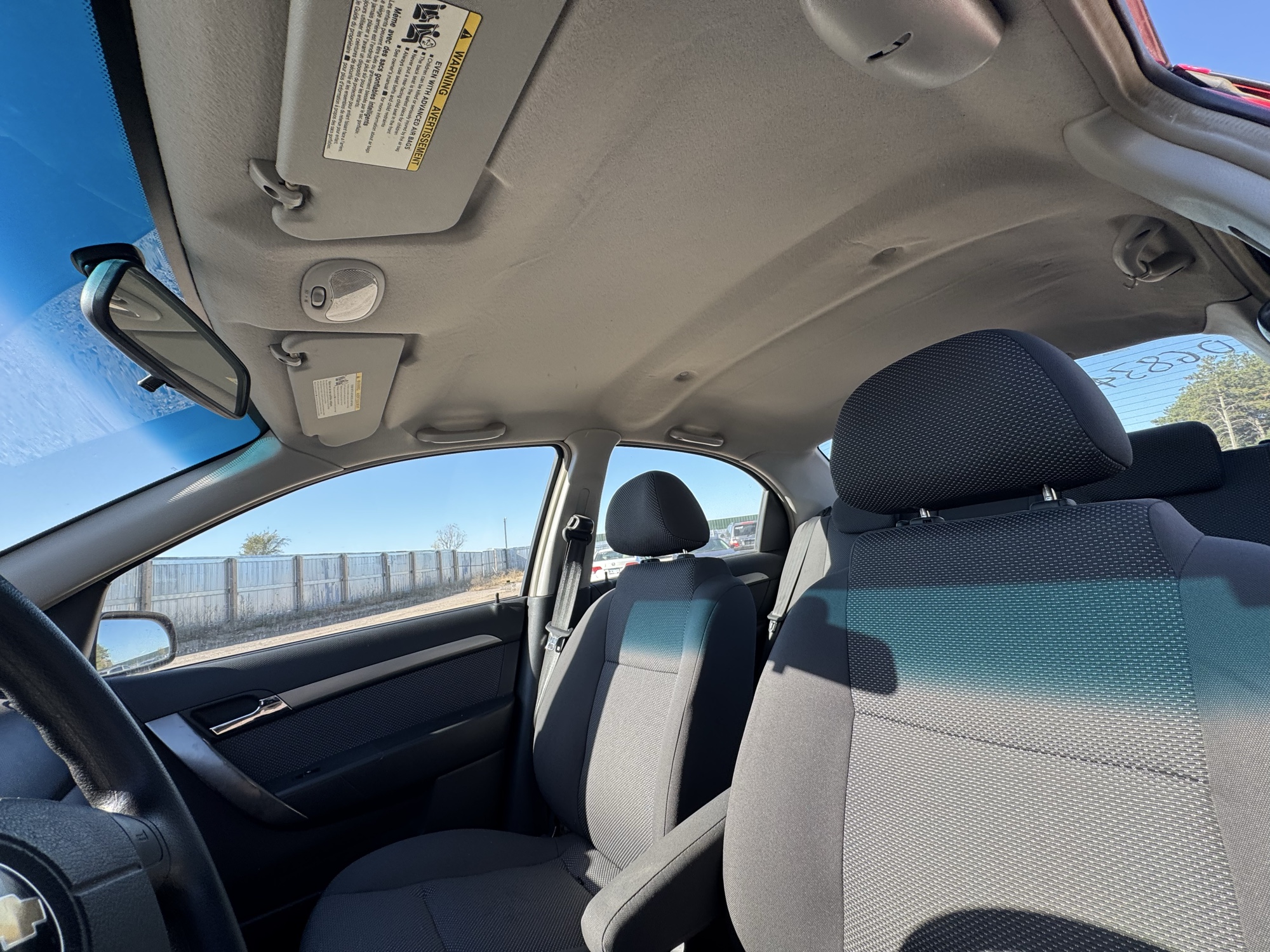 2008 chevrolet aveo ls-4-door with 84060 miles for sale near Elk River, Minnesota 106834_35_headliner_sunroof.jpg