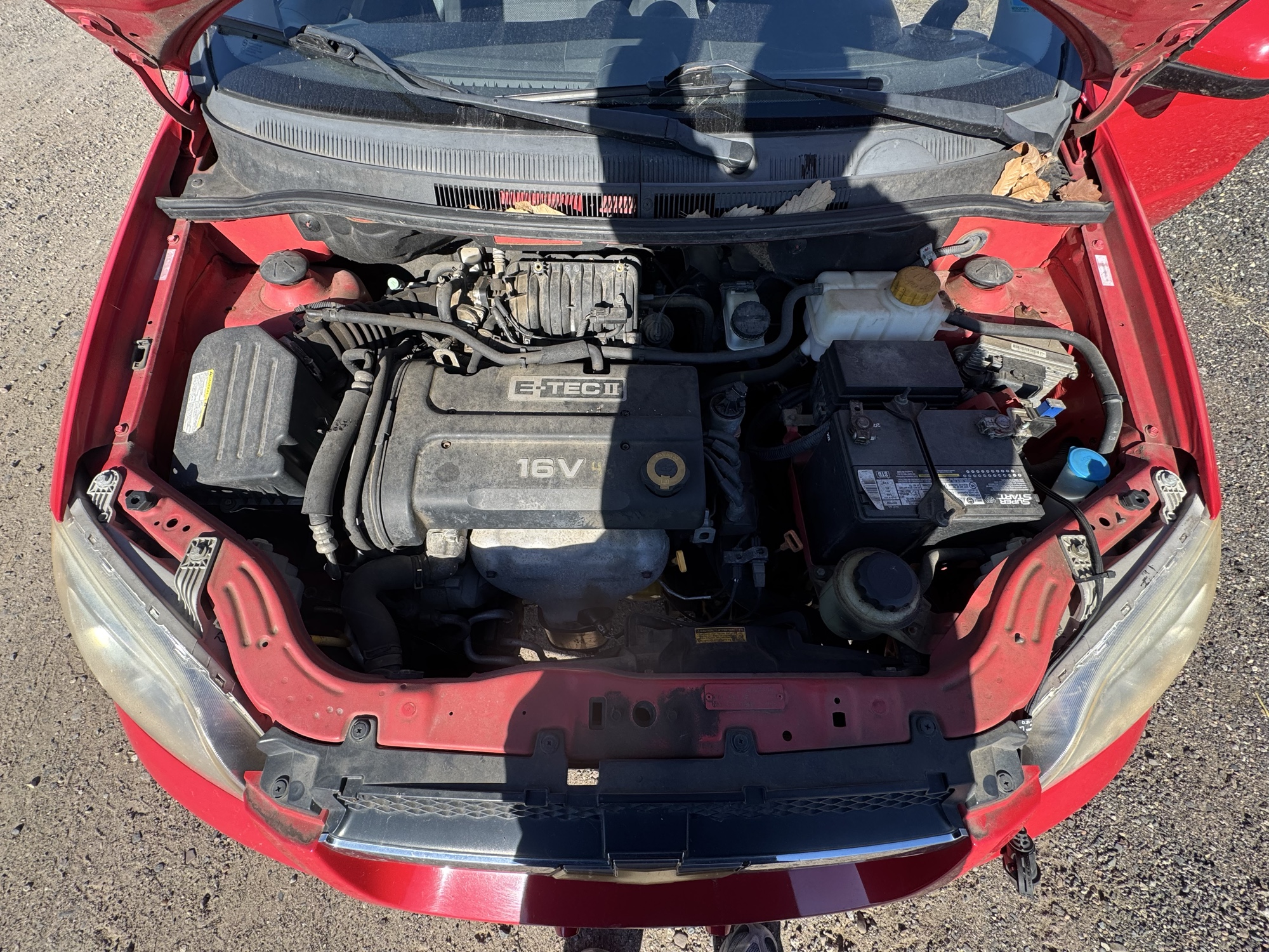 2008 chevrolet aveo ls-4-door with 84060 miles for sale near Elk River, Minnesota 106834_49_engine_bay.jpg