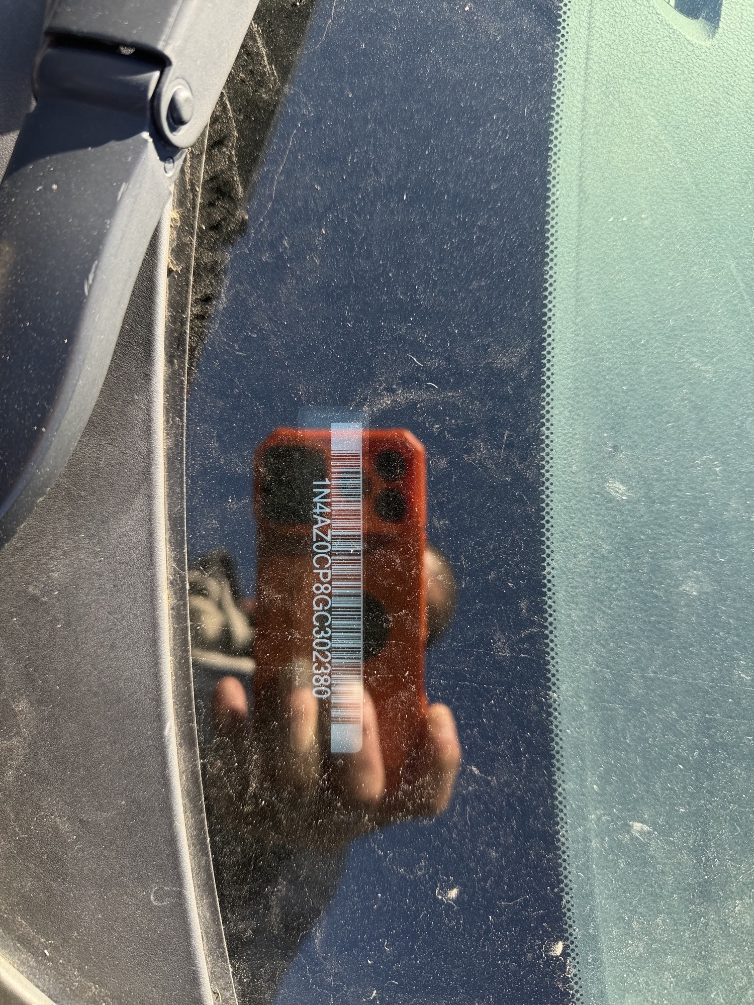 2016 nissan leaf sl with 82655 miles for sale near Elk River, Minnesota 106835_48_windshield_vin_plate.jpg