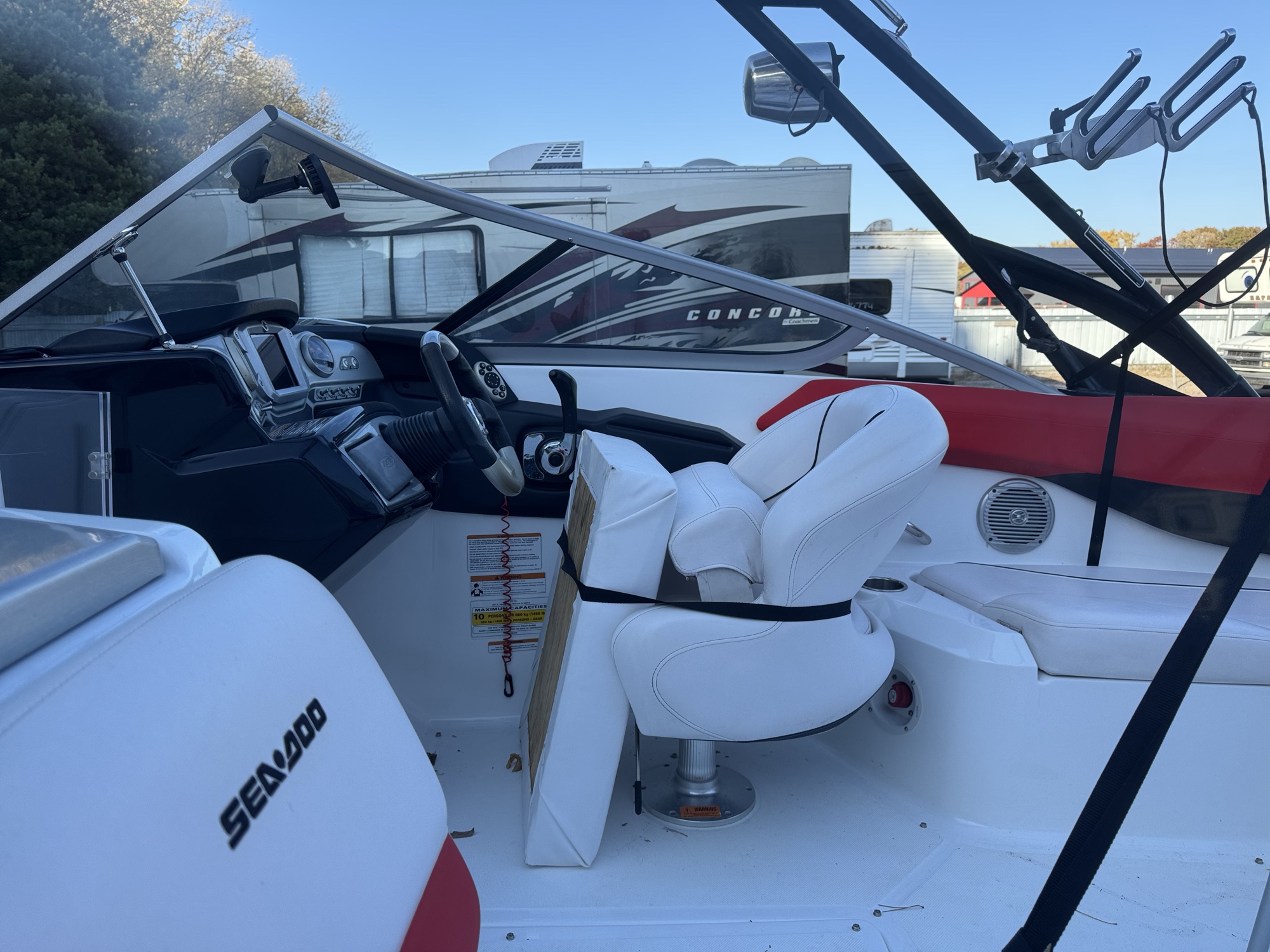 2012 bombardier wake-210 for sale near Elk River, Minnesota 106836_22_driver_seat.jpg