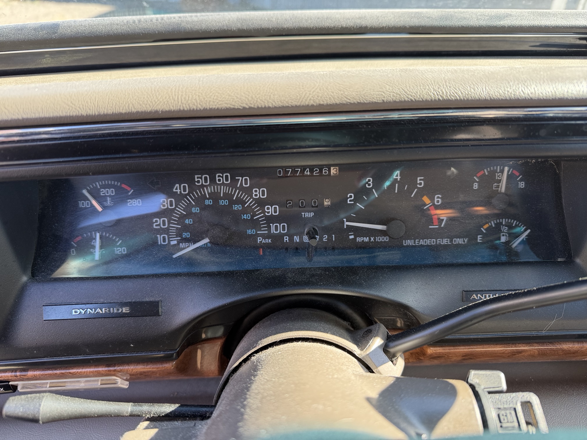 1996 buick lesabre limited with 77426 miles for sale near Elk River, Minnesota 106839_43_gauge_cluster.jpg