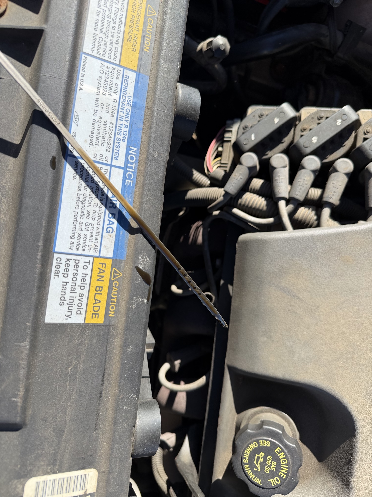 1996 buick lesabre limited with 77426 miles for sale near Elk River, Minnesota 106839_50_oil_dipstick.jpg