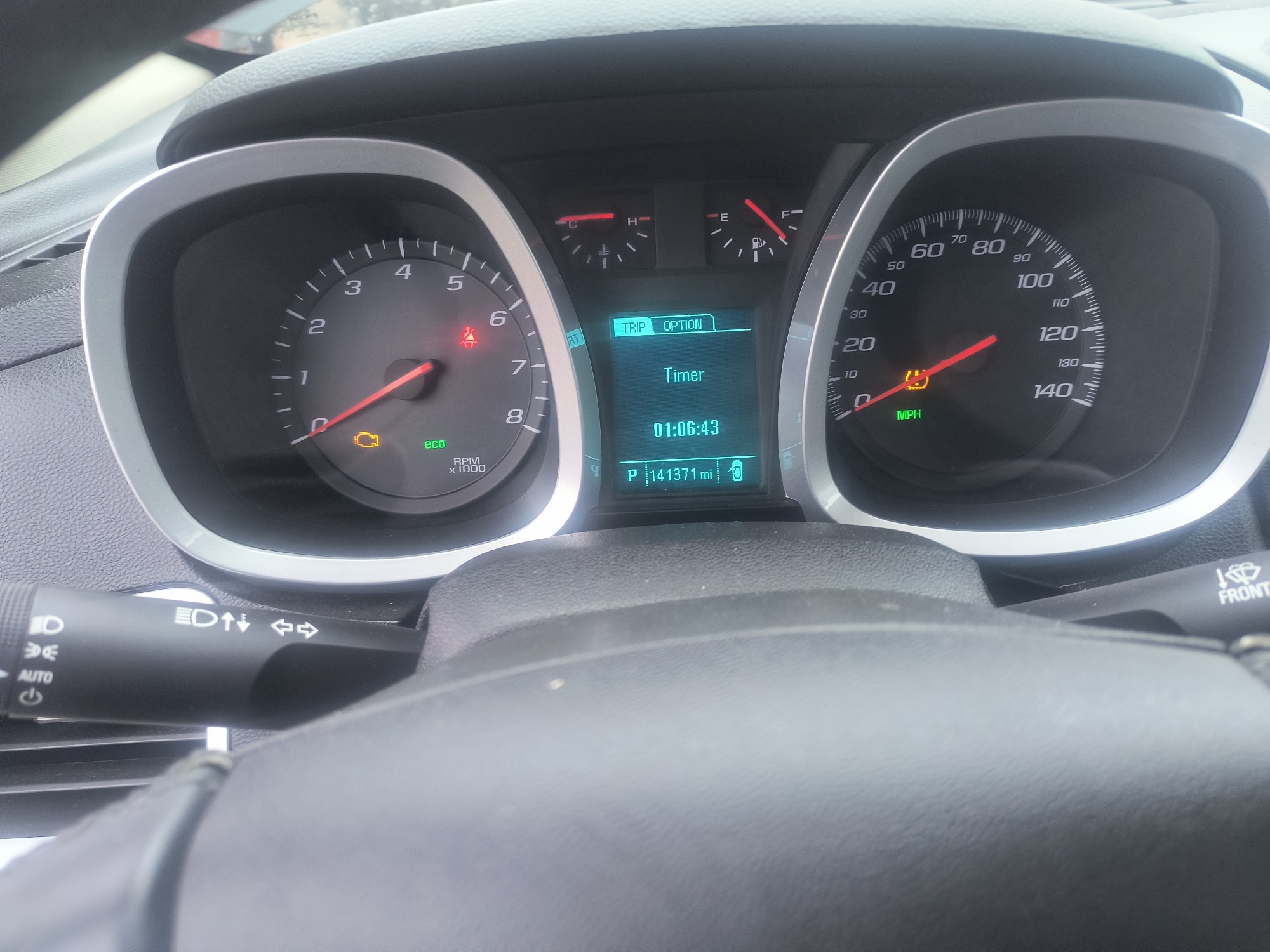 2015 chevrolet equinox 1lt-awd with 141371 miles for sale near Elk River, Minnesota 106841_43_gauge_cluster.jpg