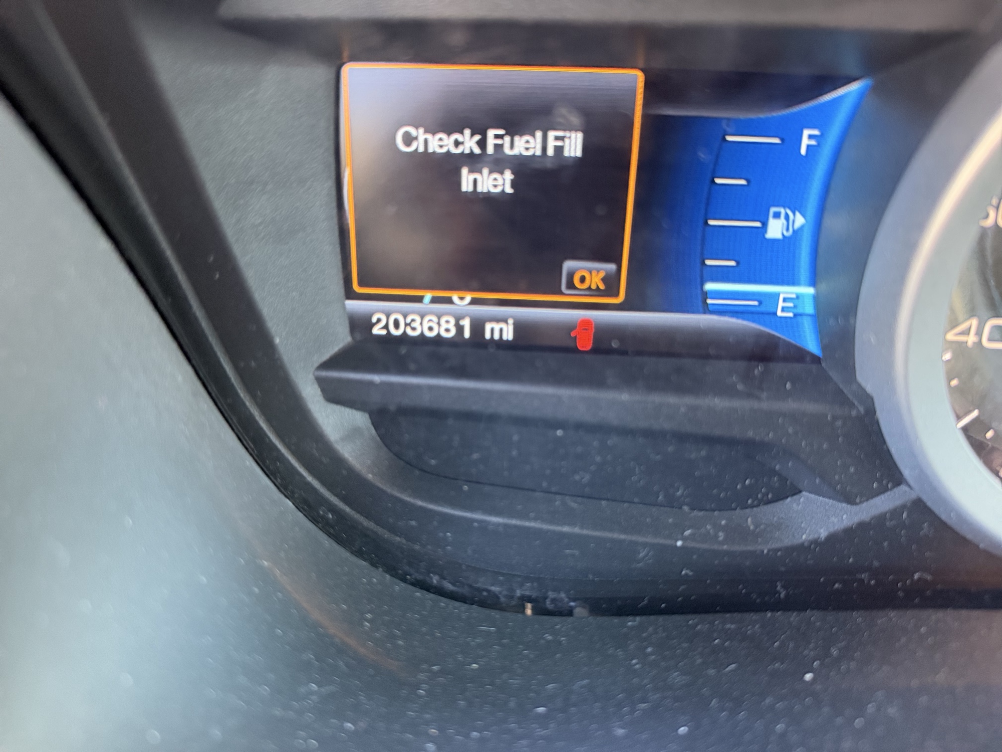 2015 ford explorer limited-4wd with 203681 miles for sale near Elk River, Minnesota 106843_44_mileage_closeup.jpg