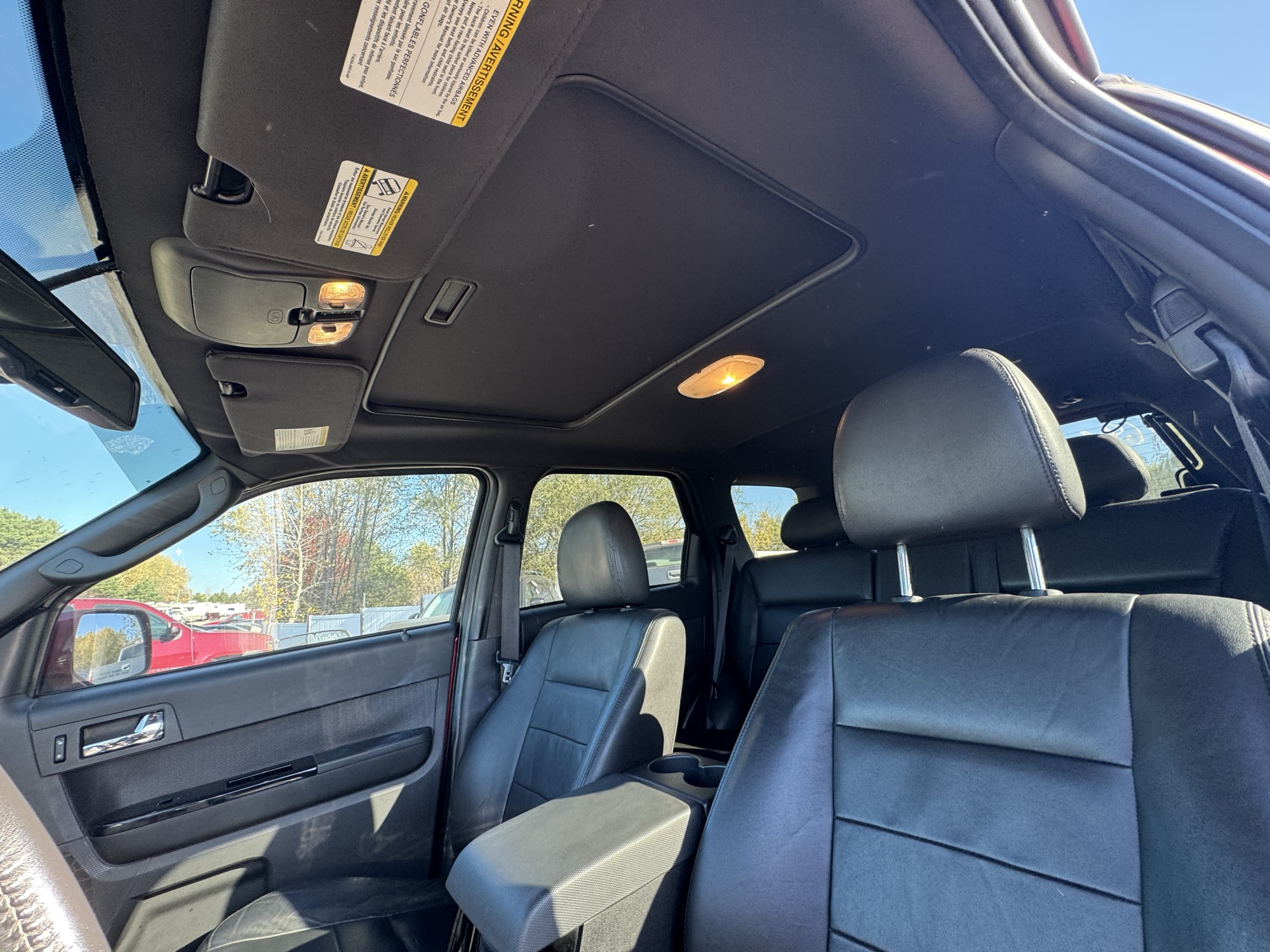 2009 ford escape limited-4wd-v6 with 171099 miles for sale near Elk River, Minnesota 106844_35_headliner_sunroof.jpg