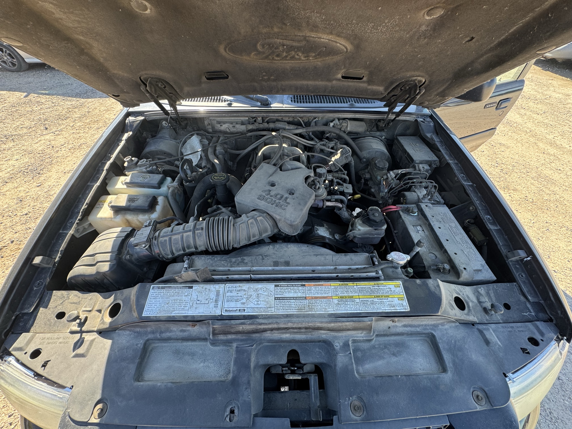 2002 ford explorer-sport-trac 4wd-value---200a with 189553 miles for sale near Elk River, Minnesota 106845_49_engine_bay.jpg