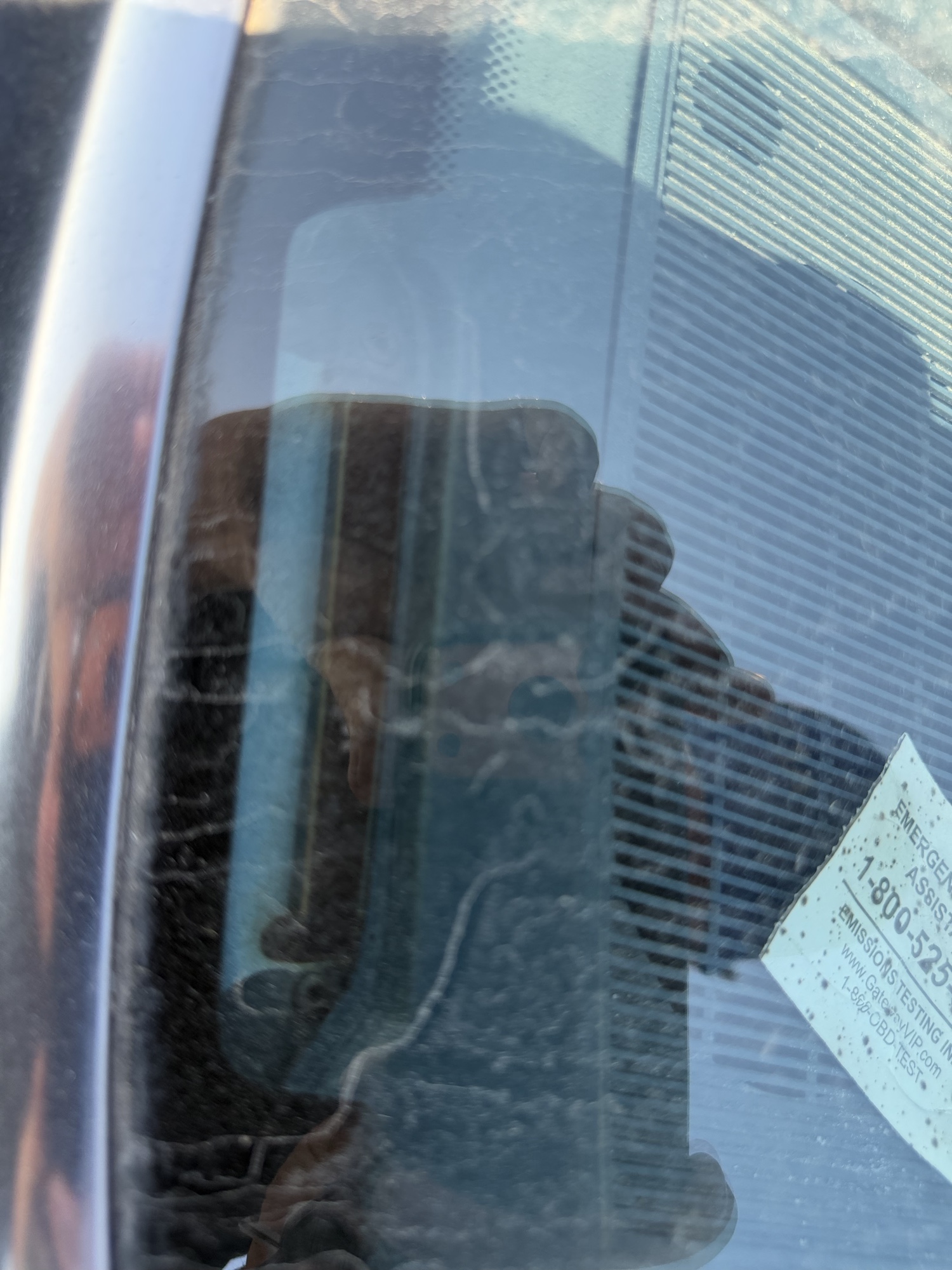 1987 cadillac deville sedan with 182416 miles for sale near St. Louis, Missouri 106848_48_windshield_vin_plate.jpg