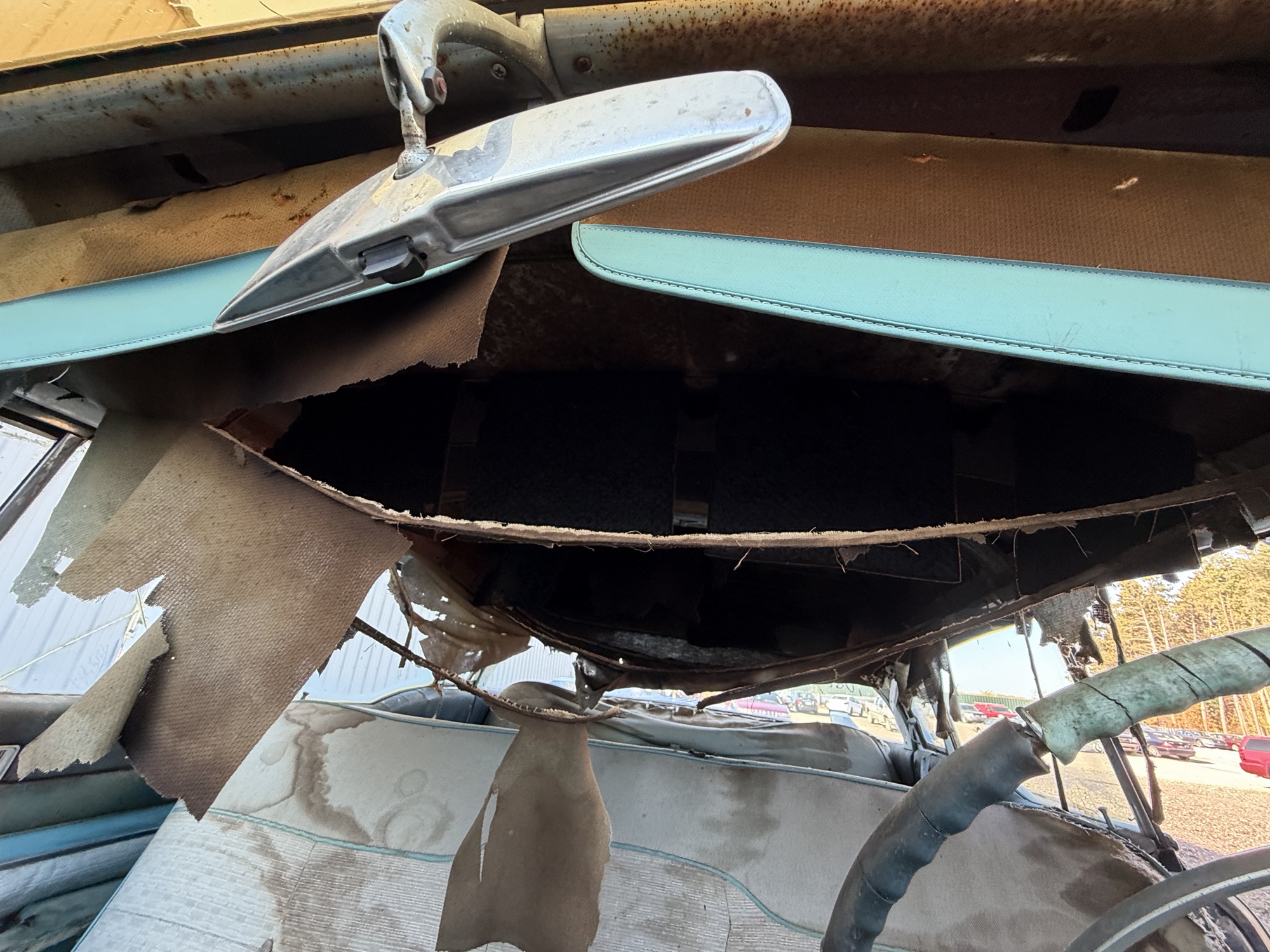 1958 cadillac deville series-75 for sale near Elk River, Minnesota 106849_35_headliner_sunroof.jpg