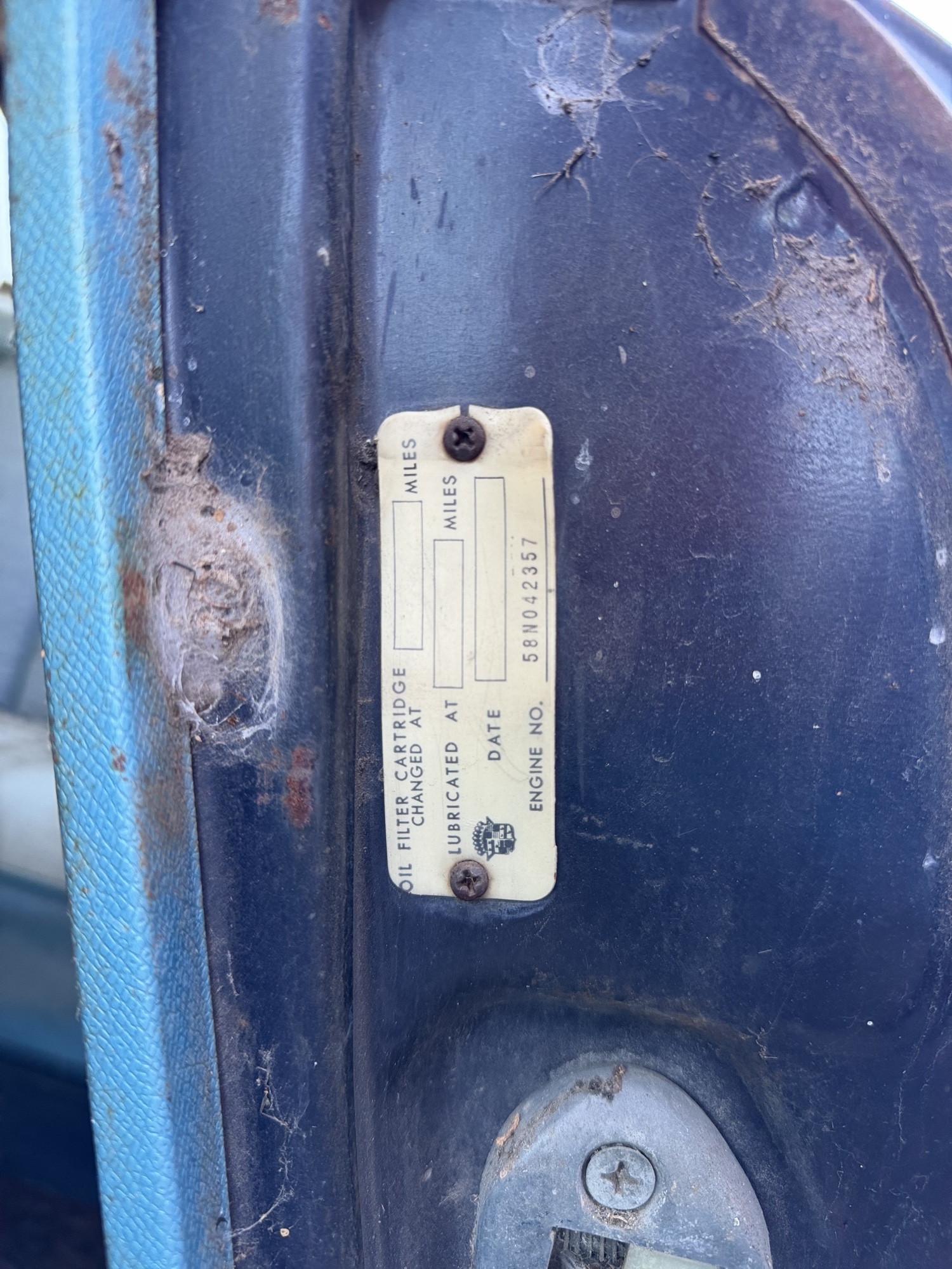 1958 cadillac deville series-75 for sale near Elk River, Minnesota 106849_47_door_vin_sticker.jpg
