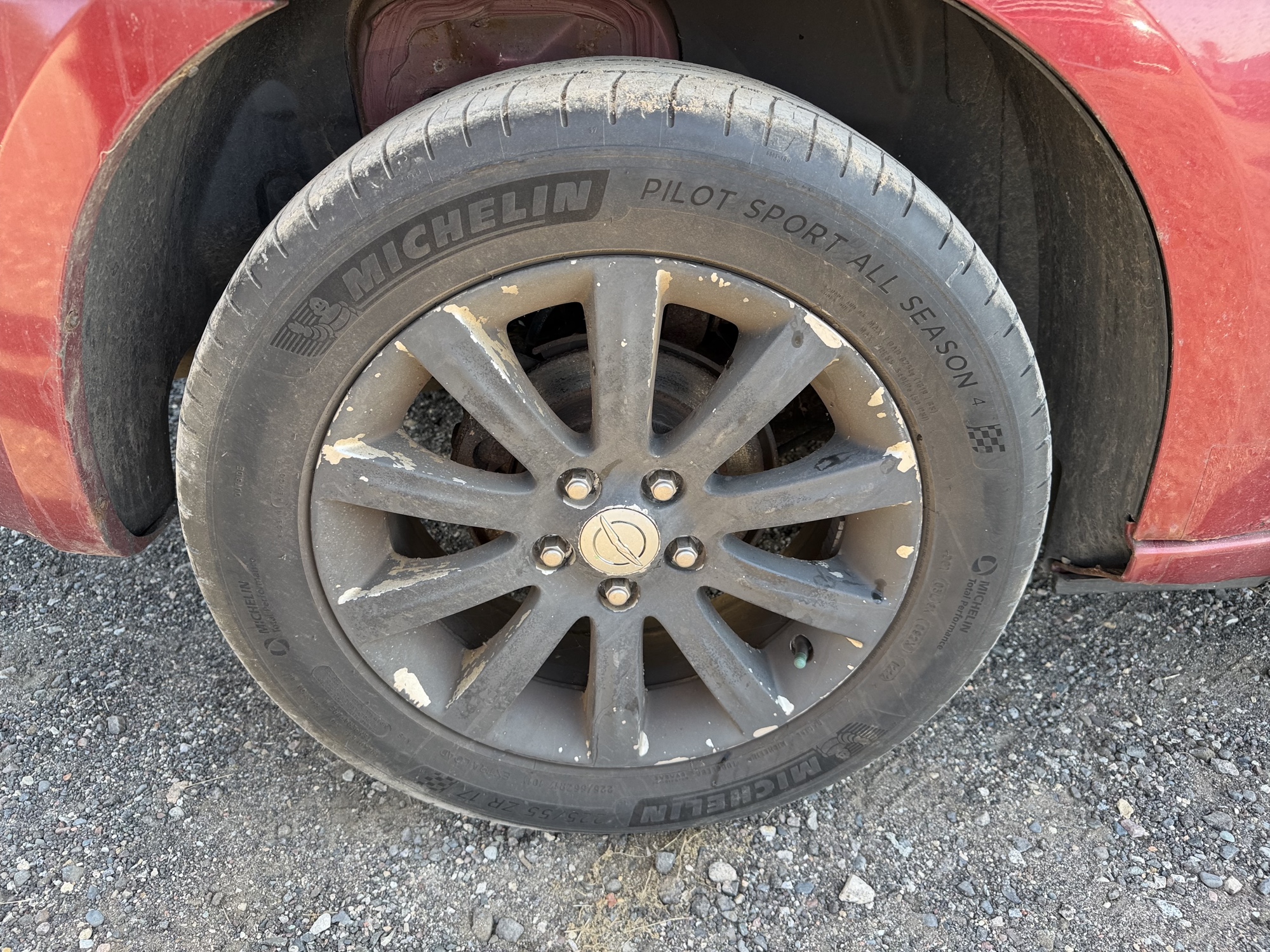 2012 chrysler 200 touring with 216381 miles for sale near Elk River, Minnesota 106851_14_rear_pass_wheel.jpg