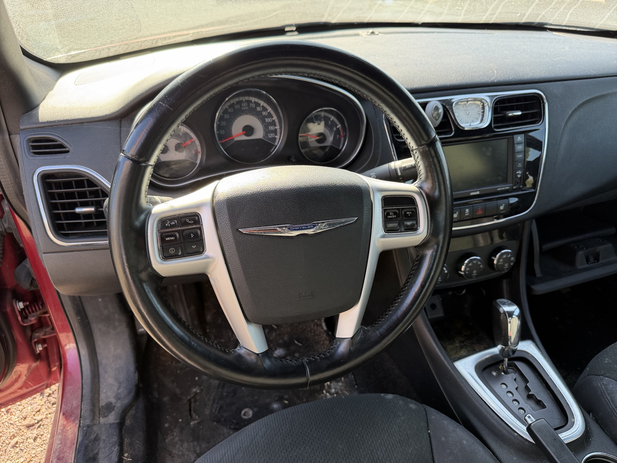 2012 chrysler 200 touring with 216381 miles for sale near Elk River, Minnesota 106851_36_steering_wheel.jpg