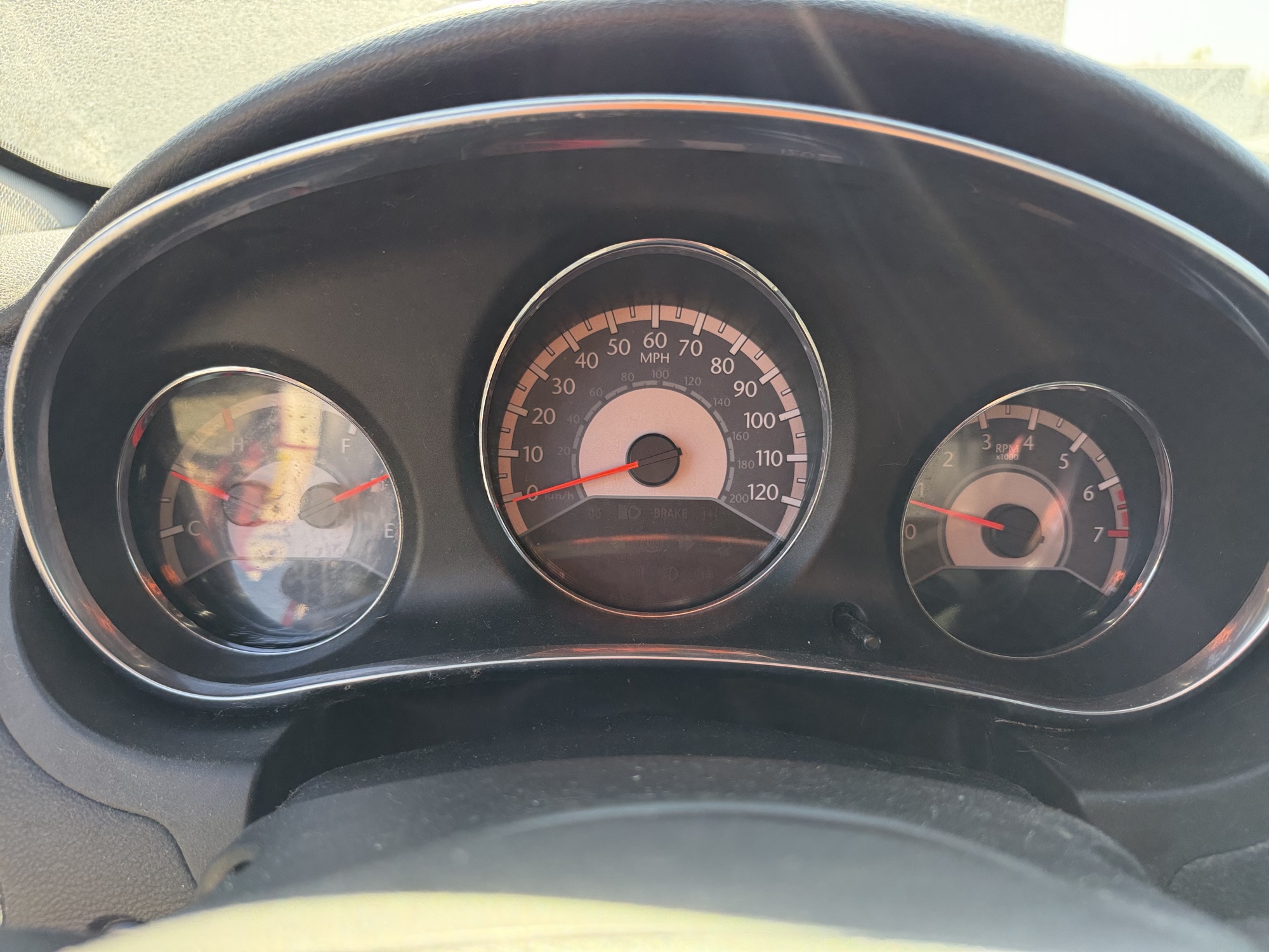 2012 chrysler 200 touring with 216381 miles for sale near Elk River, Minnesota 106851_43_gauge_cluster.jpg