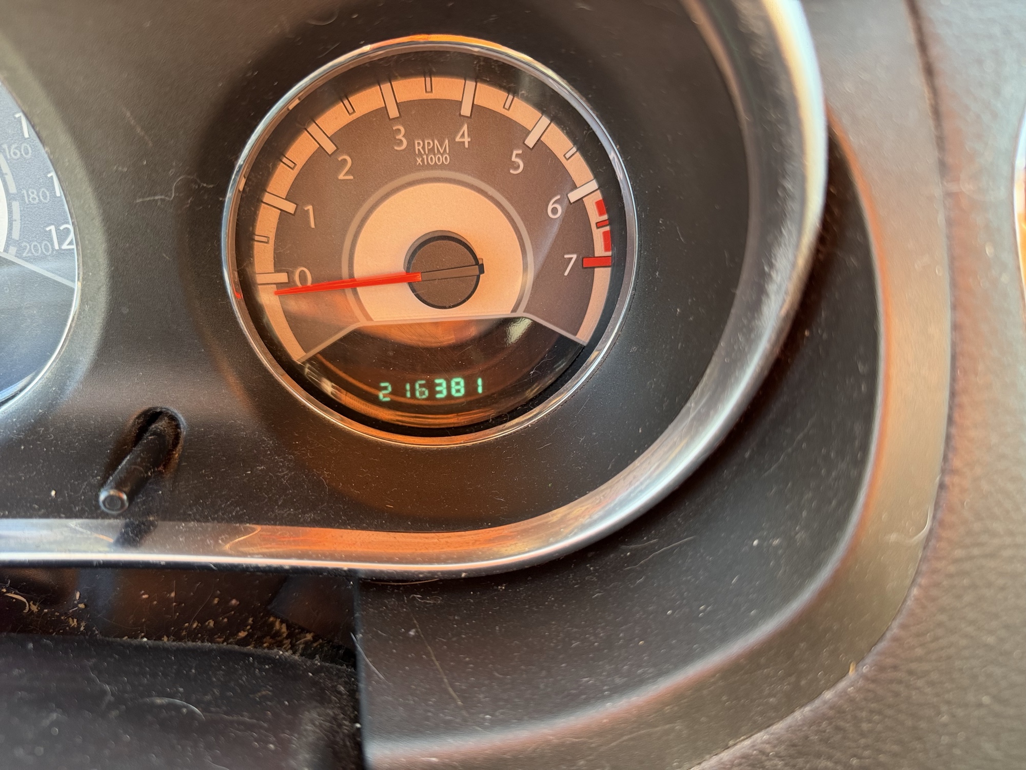 2012 chrysler 200 touring with 216381 miles for sale near Elk River, Minnesota 106851_44_mileage_closeup.jpg