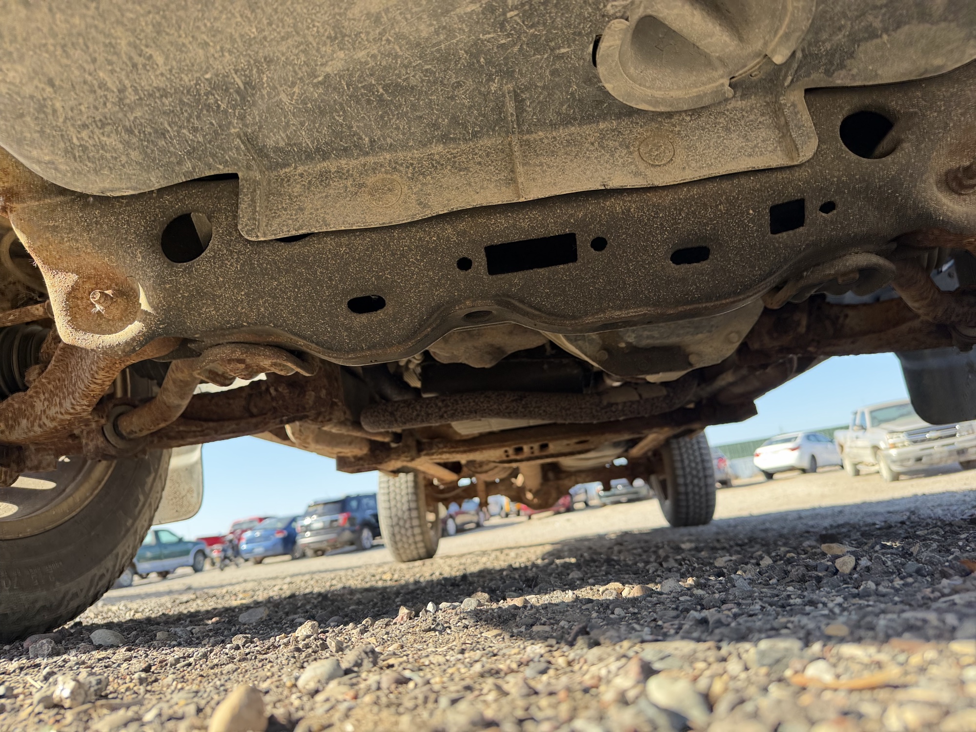 2004 dodge dakota slt-club-cab-4wd with 144071 miles for sale near Elk River, Minnesota 106853_16_undercar_front.jpg