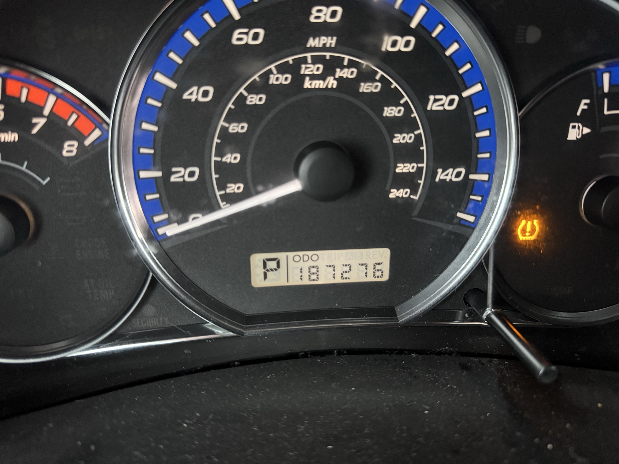 2010 subaru forester 2.5x-limited with 187276 miles for sale near Elk River, Minnesota 106854_44_mileage_closeup.jpg