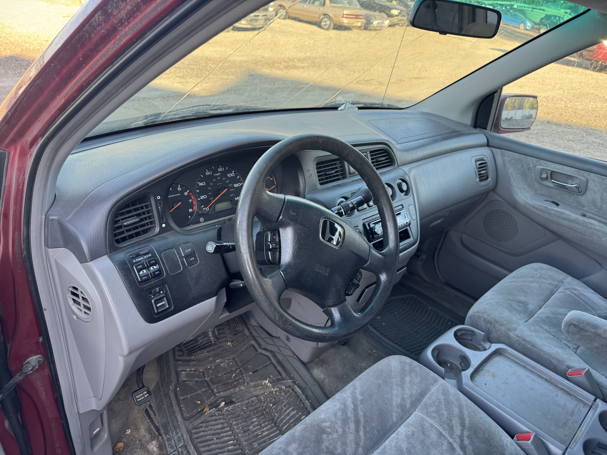 2003 honda odyssey ex with 277425 miles for sale near Elk River, Minnesota 106855_33_dash_from_driver.jpg